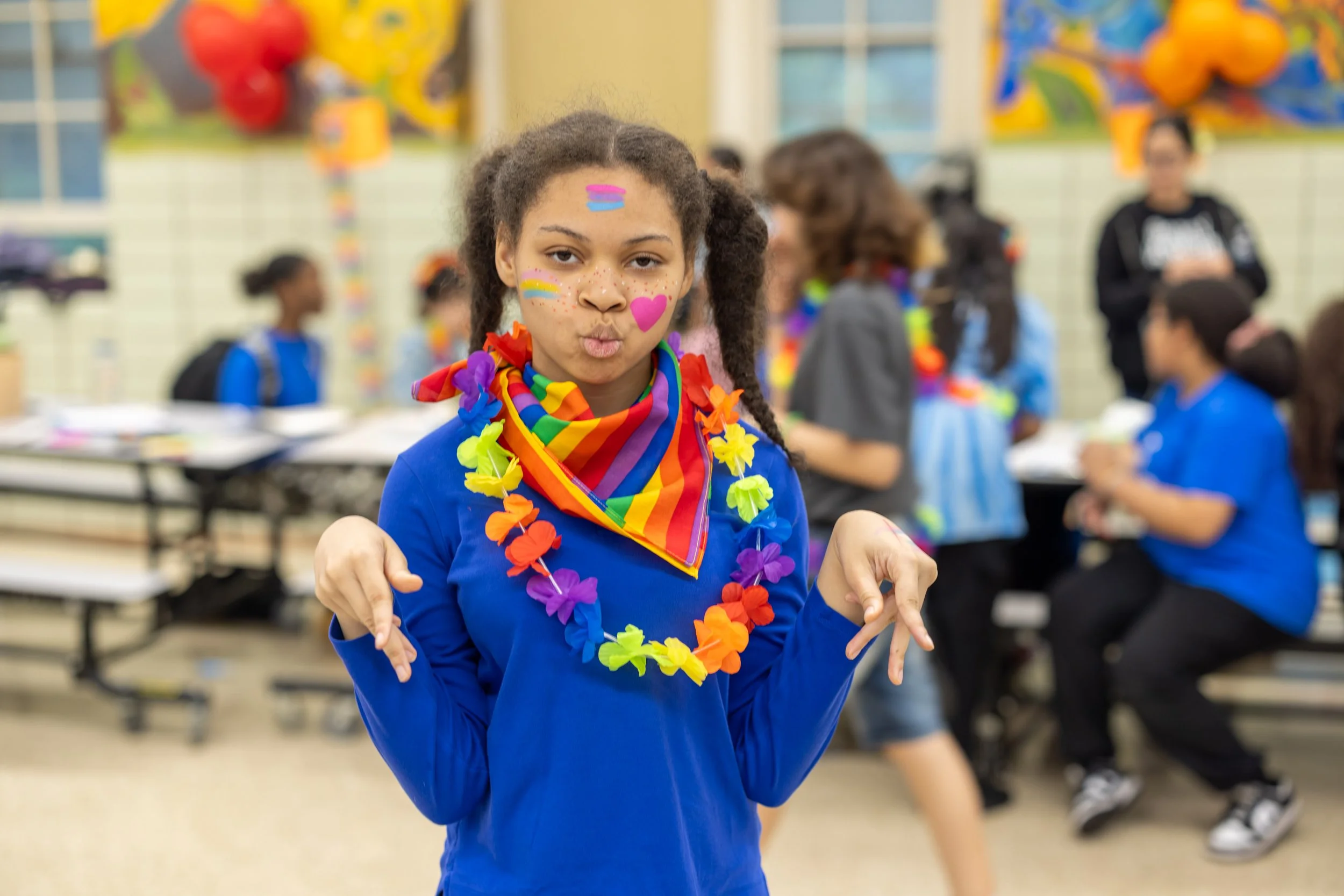 MS 50 celebrates pride fest