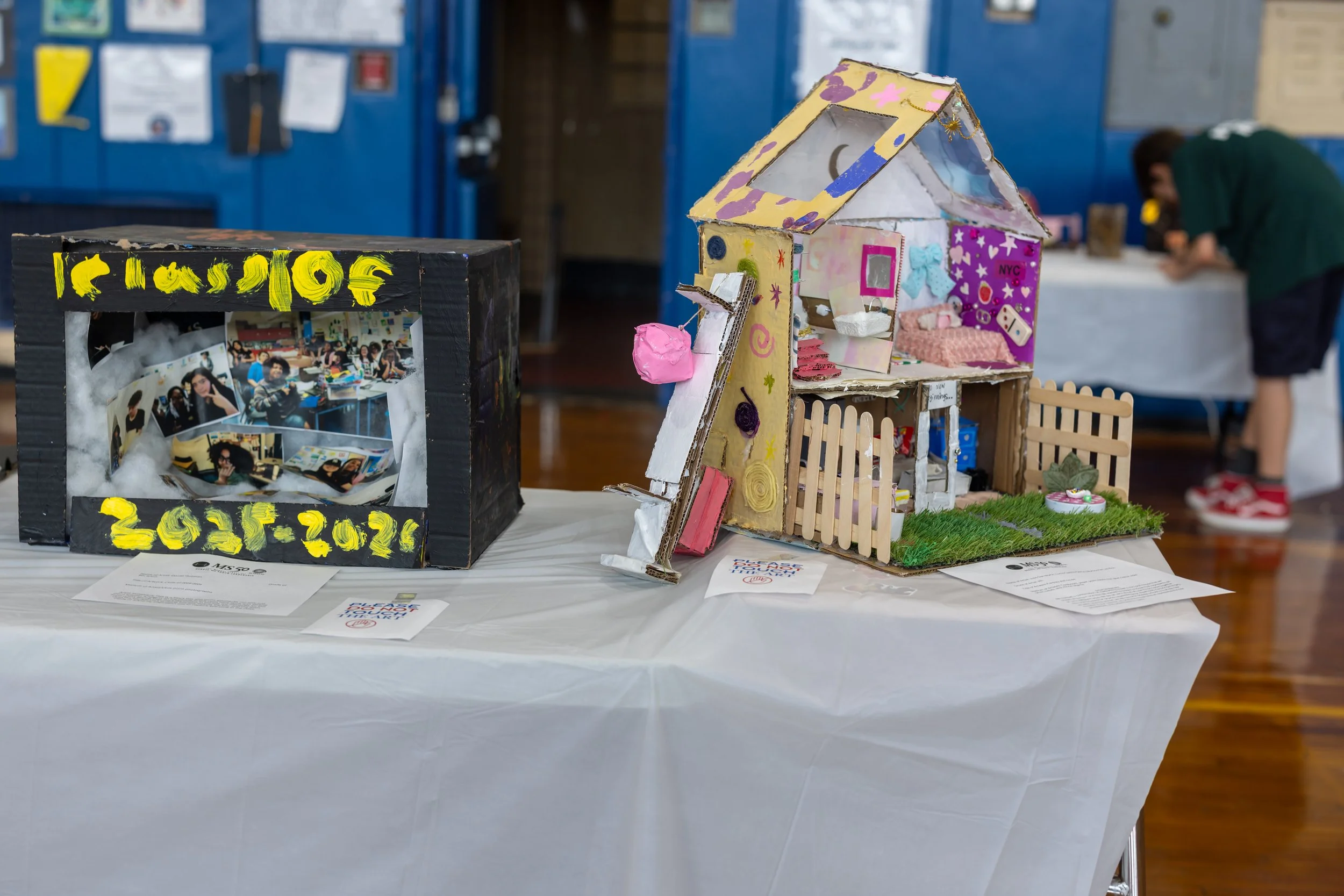 MS 50 student art gallery