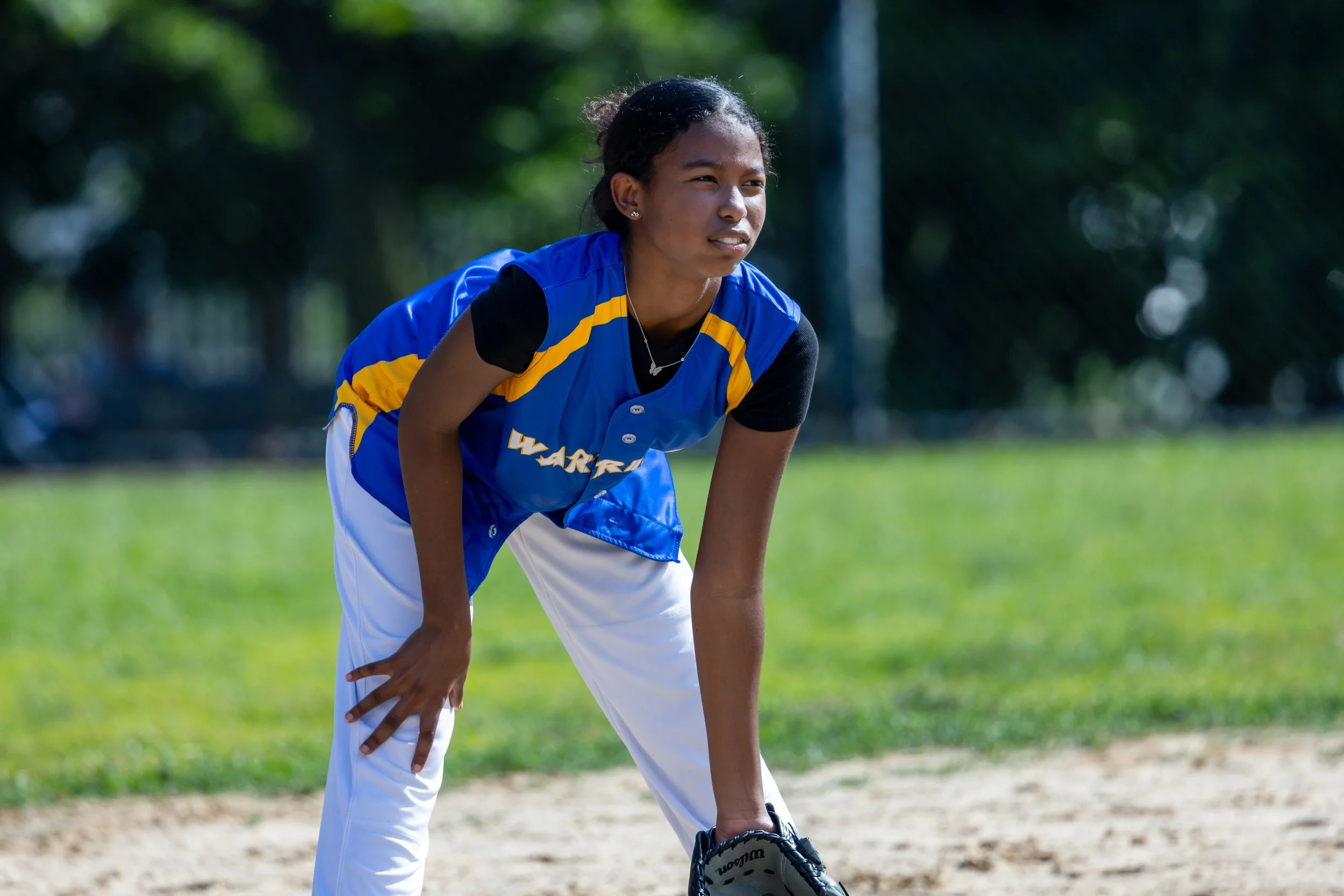 MS 50 softball team plays