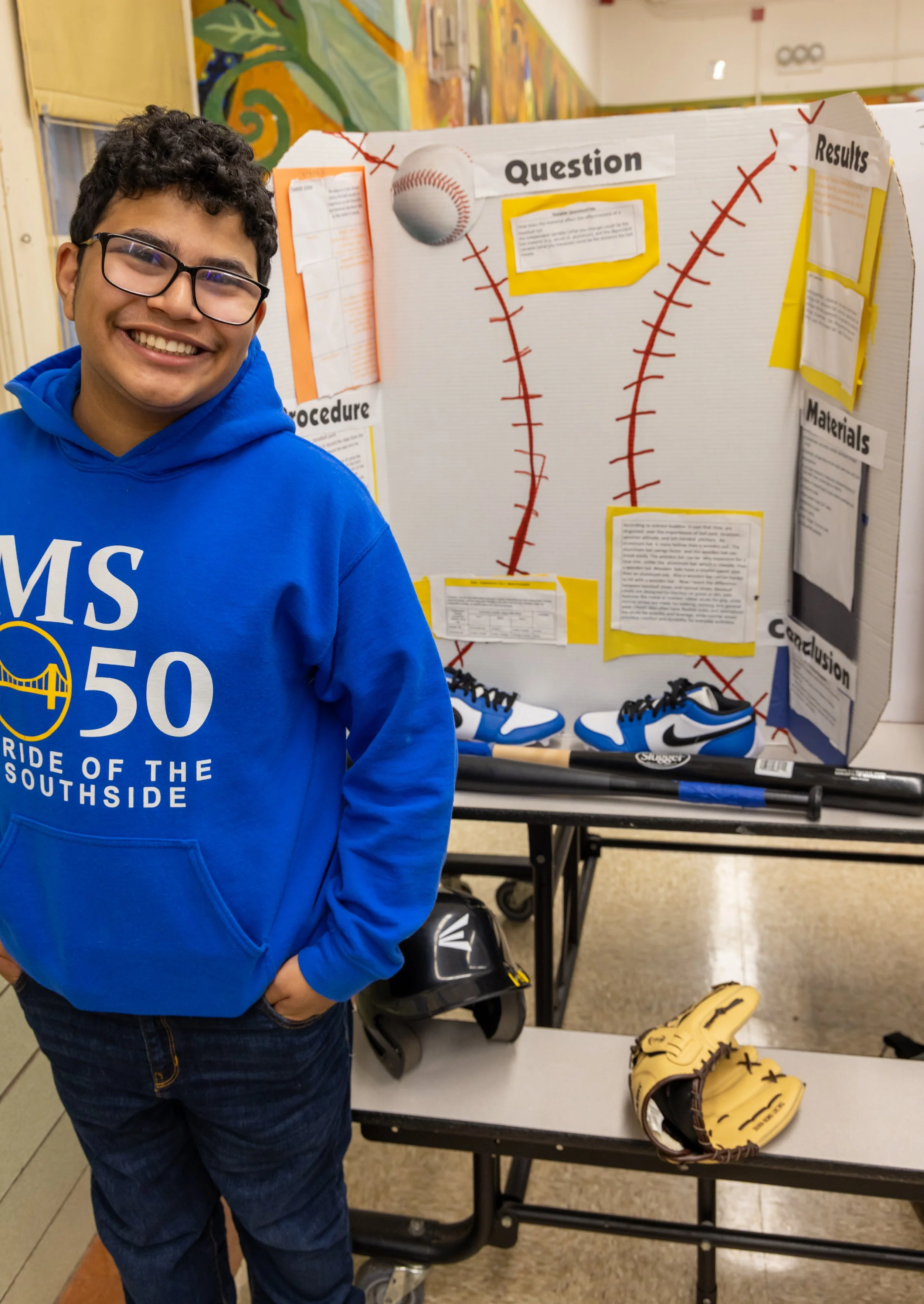 MS 50 students present their science projects