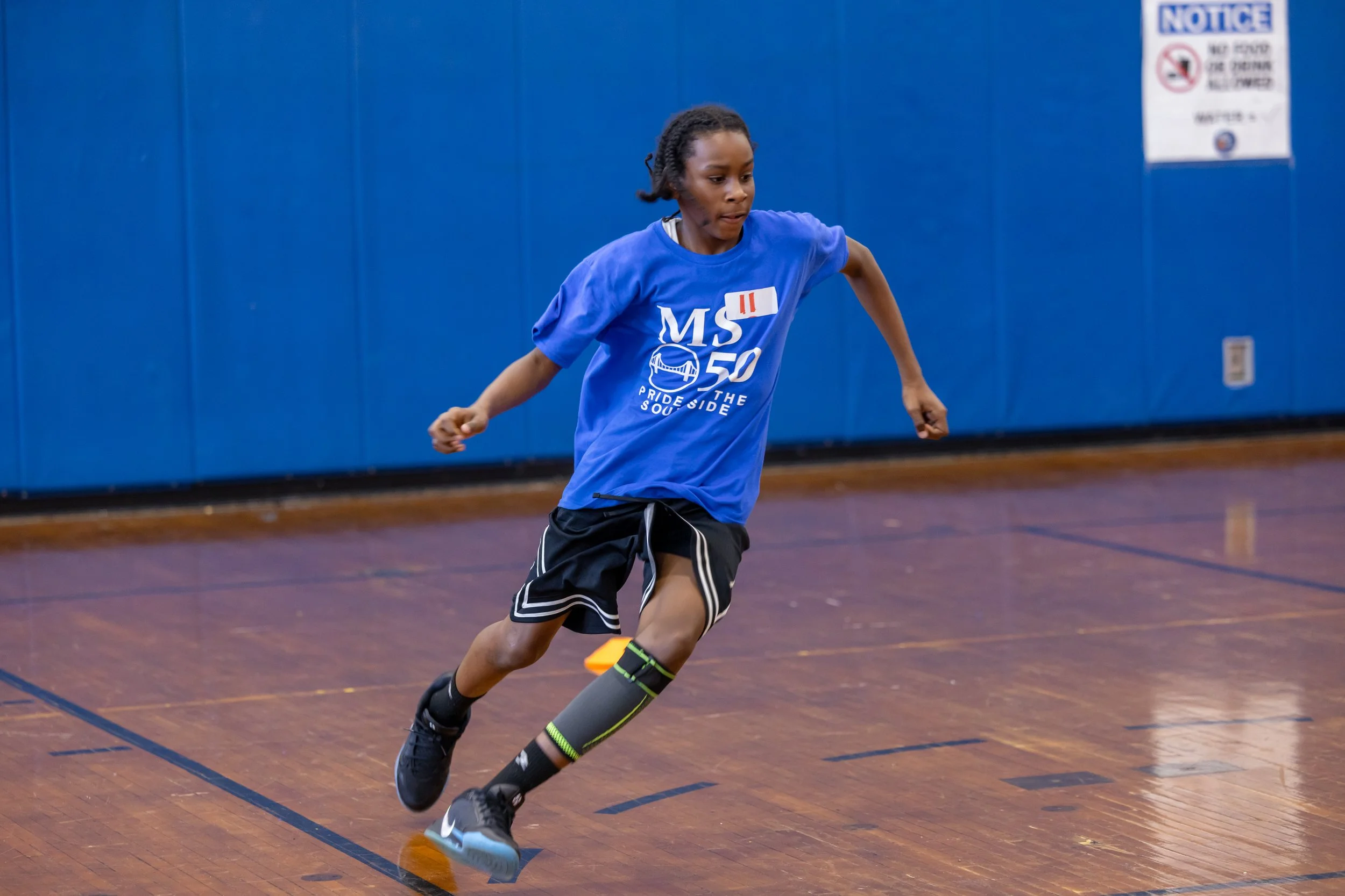 Middle school flag football tryouts