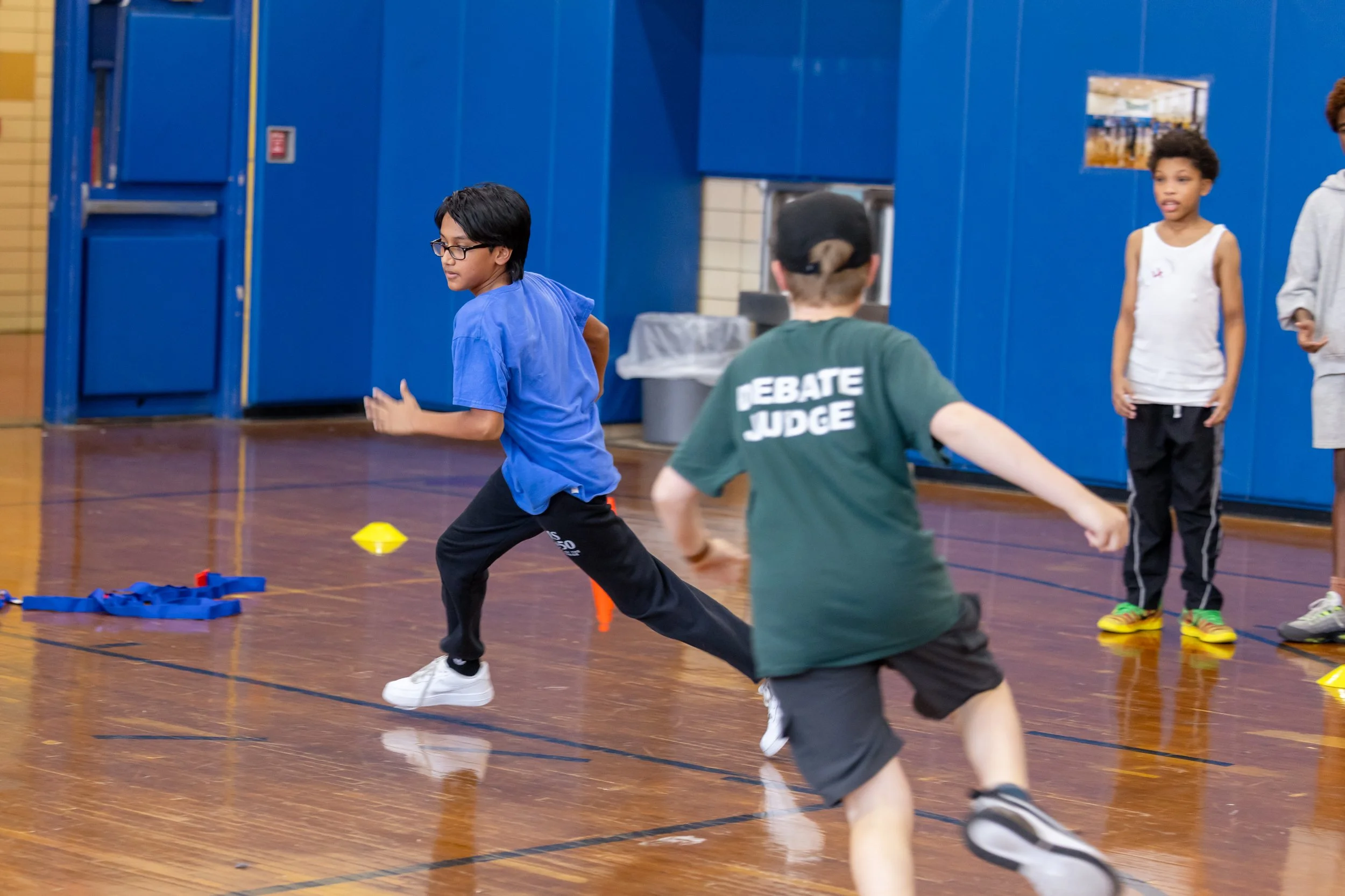 Middle school flag football tryouts