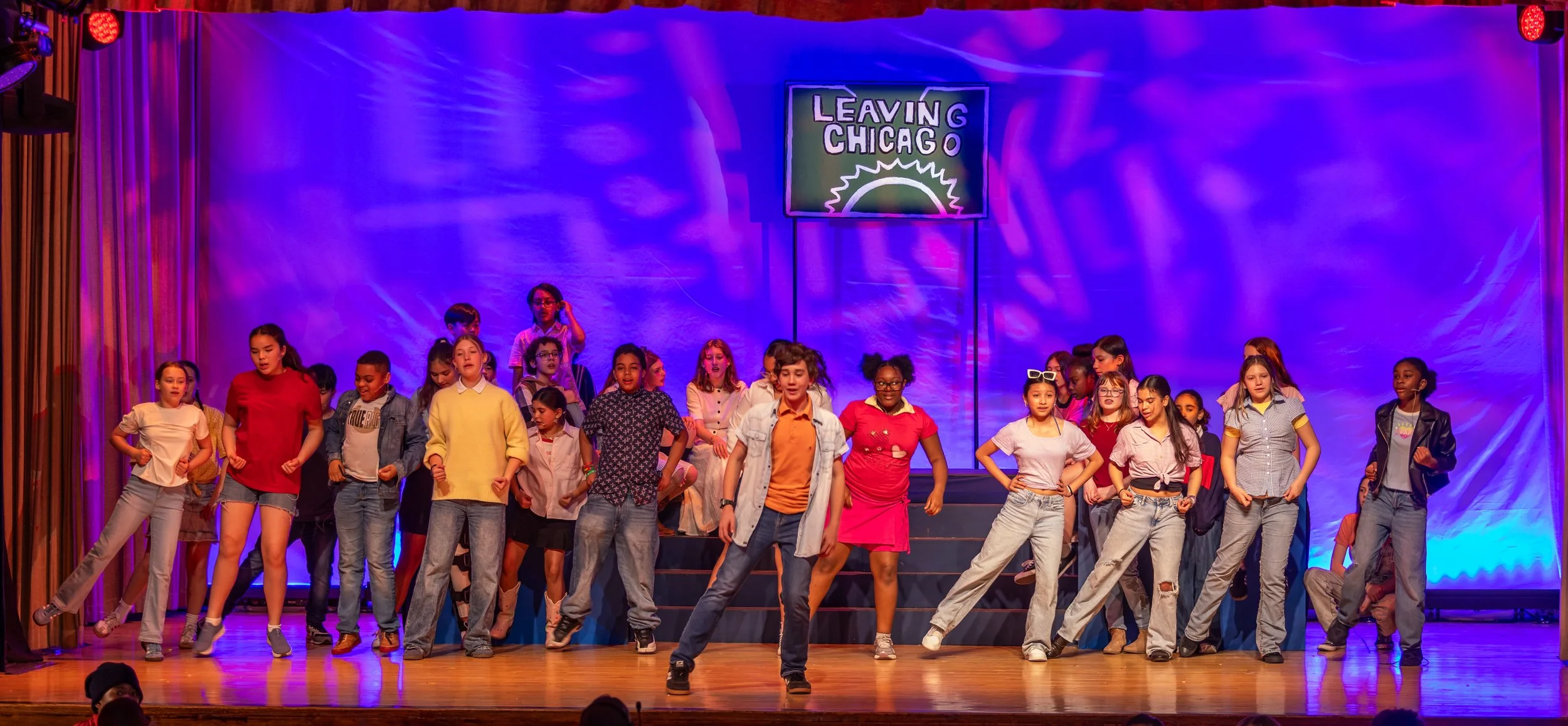 MS 50 theatre students perform Footloose: Youth Edition