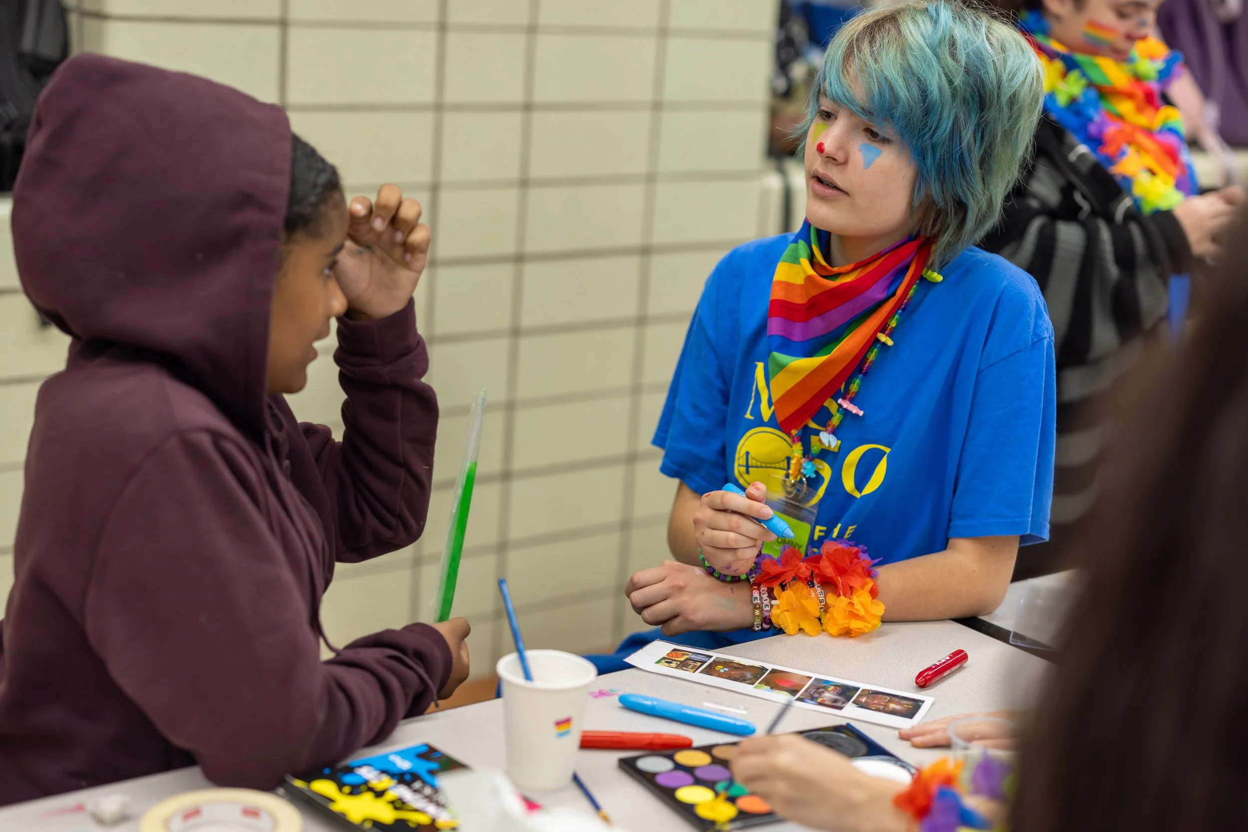 MS 50 celebrates pride fest