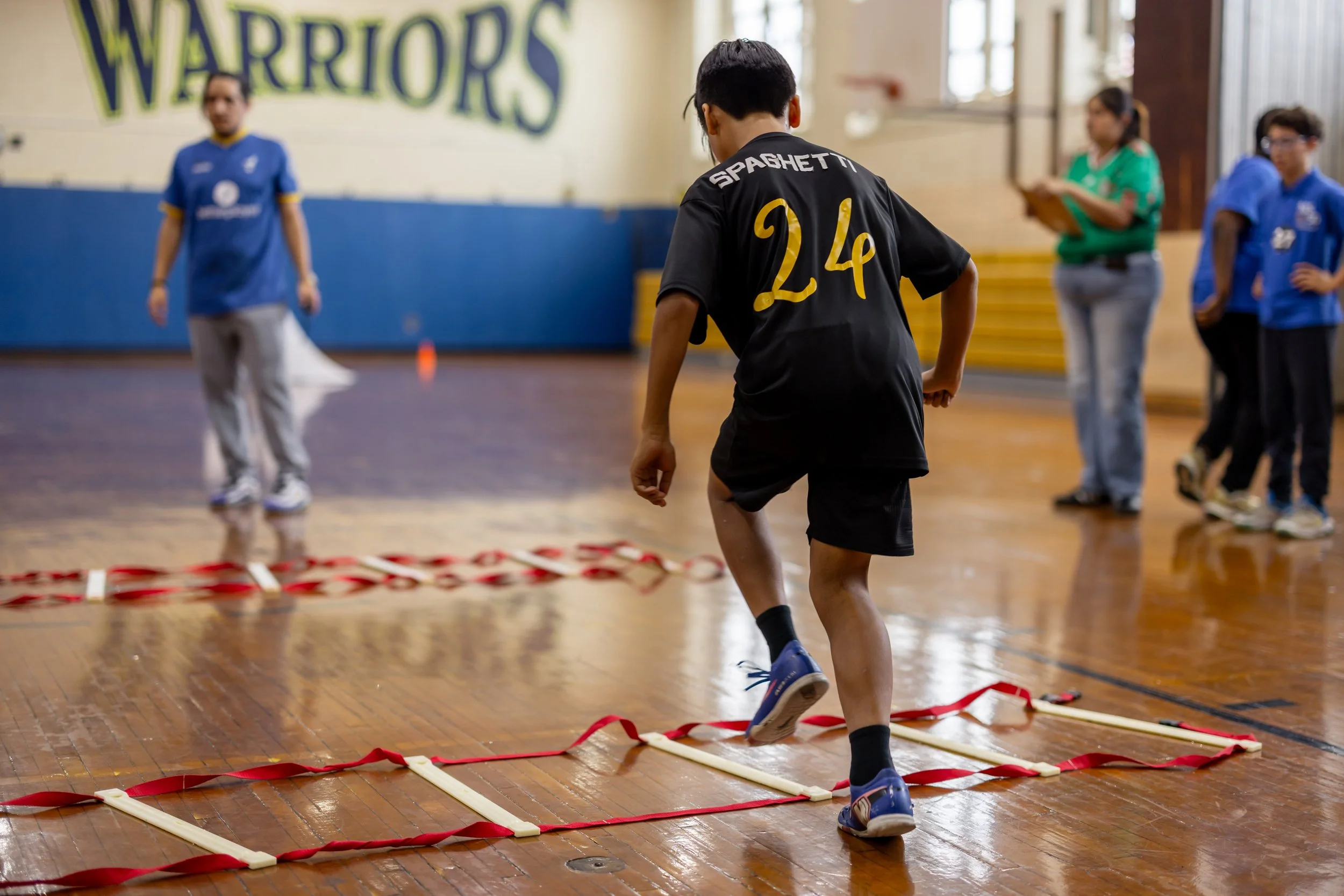 Middle school soccer tryouts