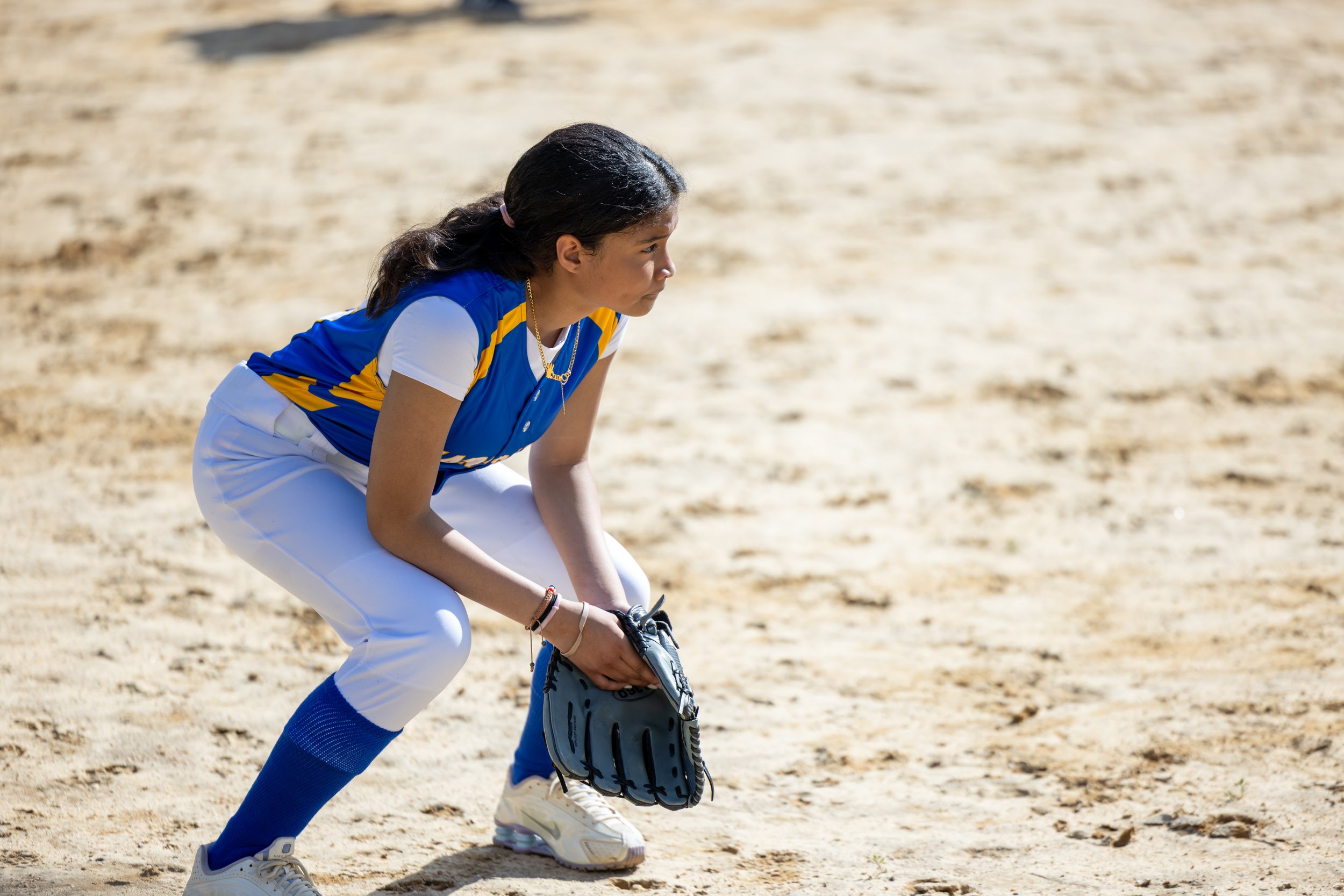MS 50 softball team plays