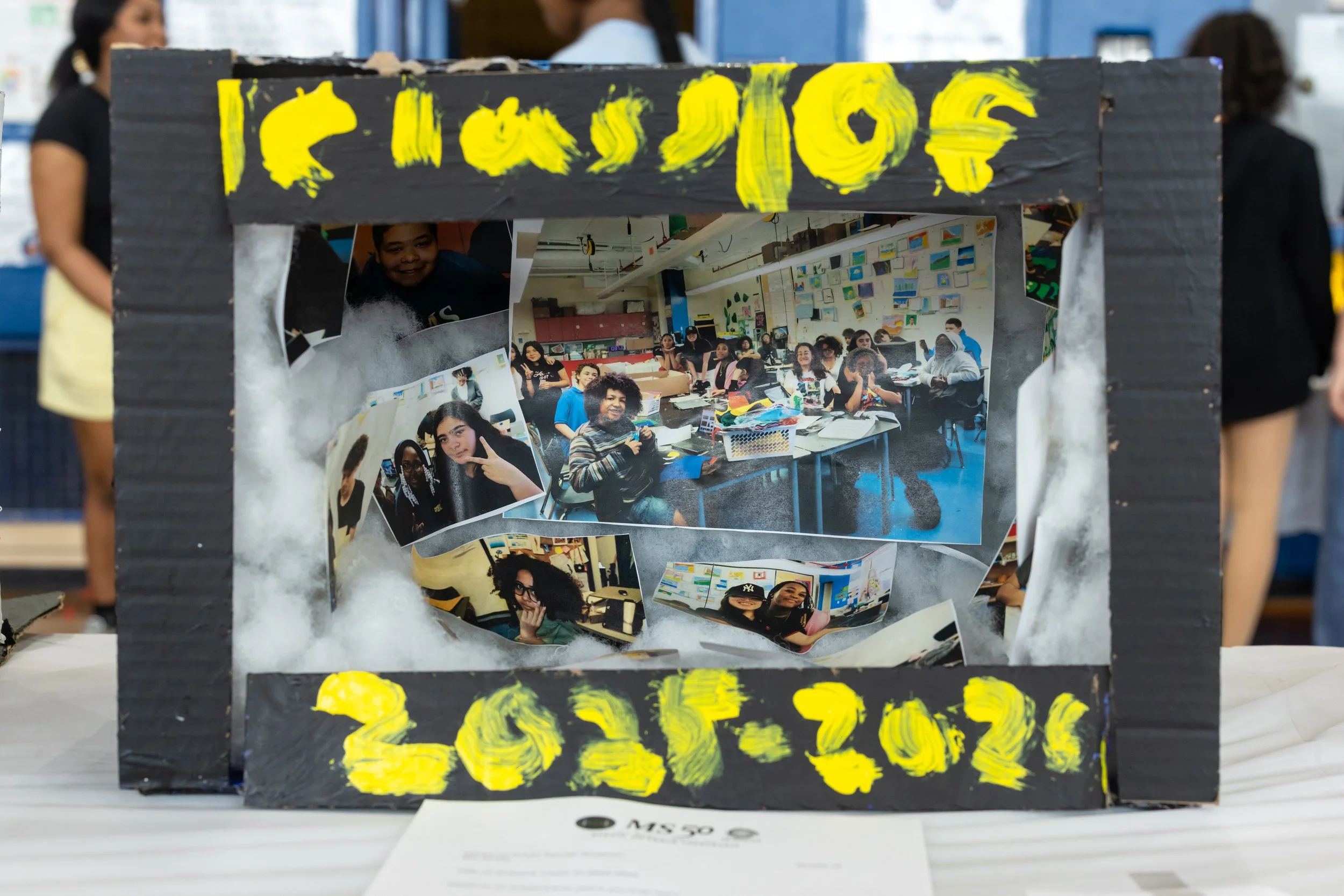 MS 50 student art gallery