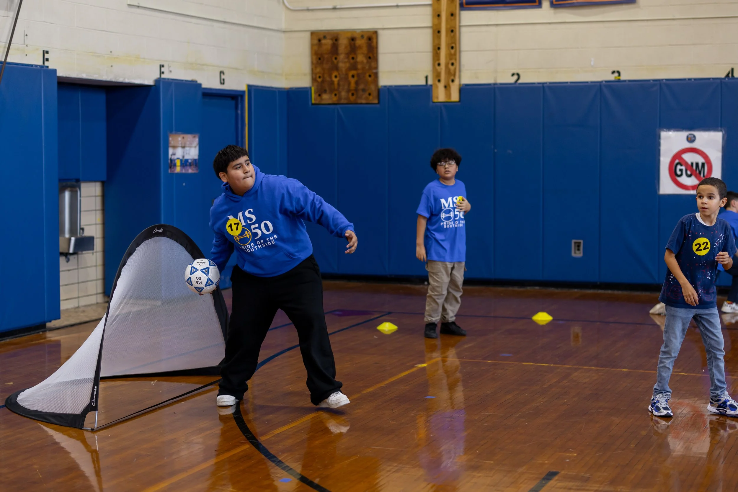 Middle school soccer tryouts