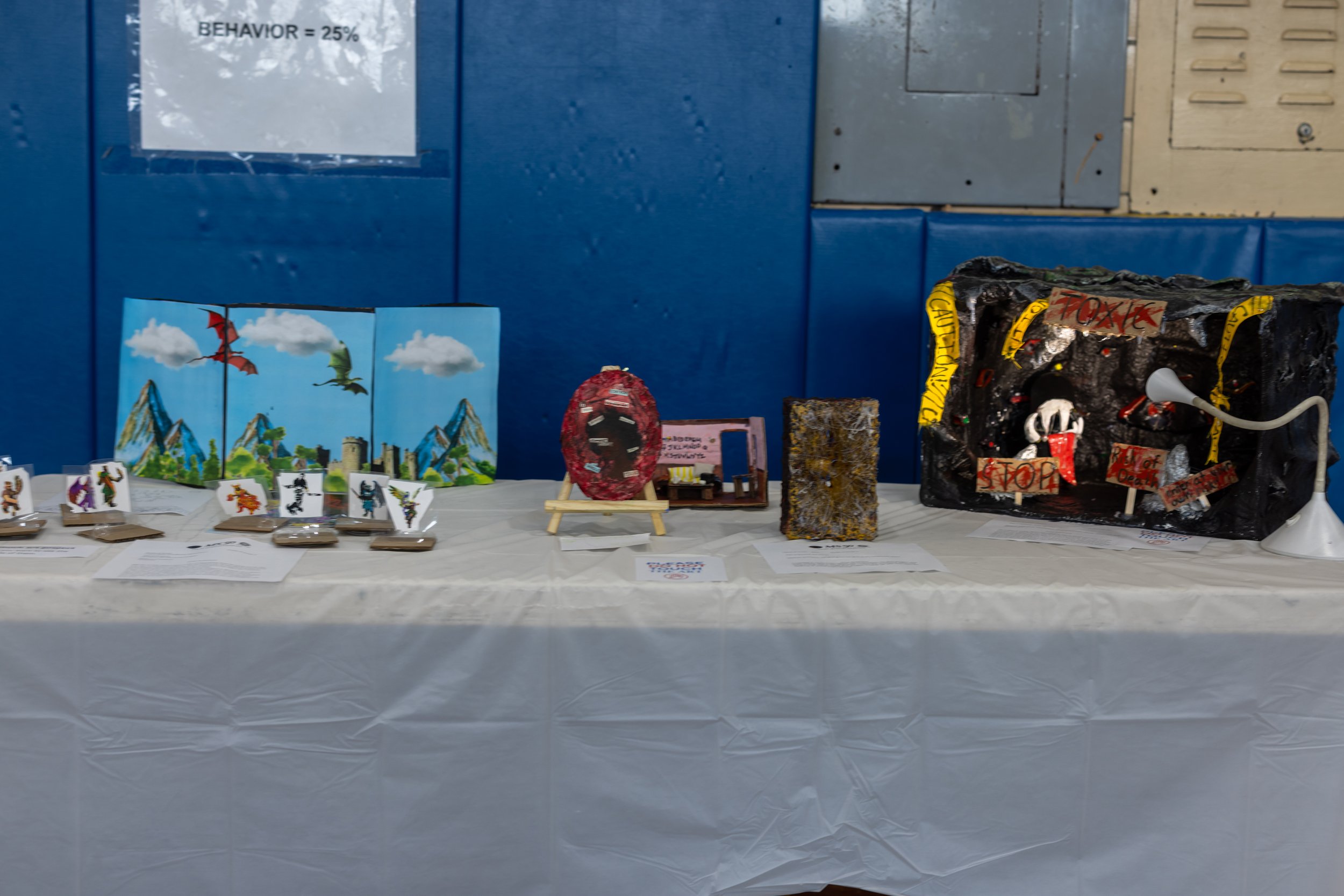 MS 50 student art gallery