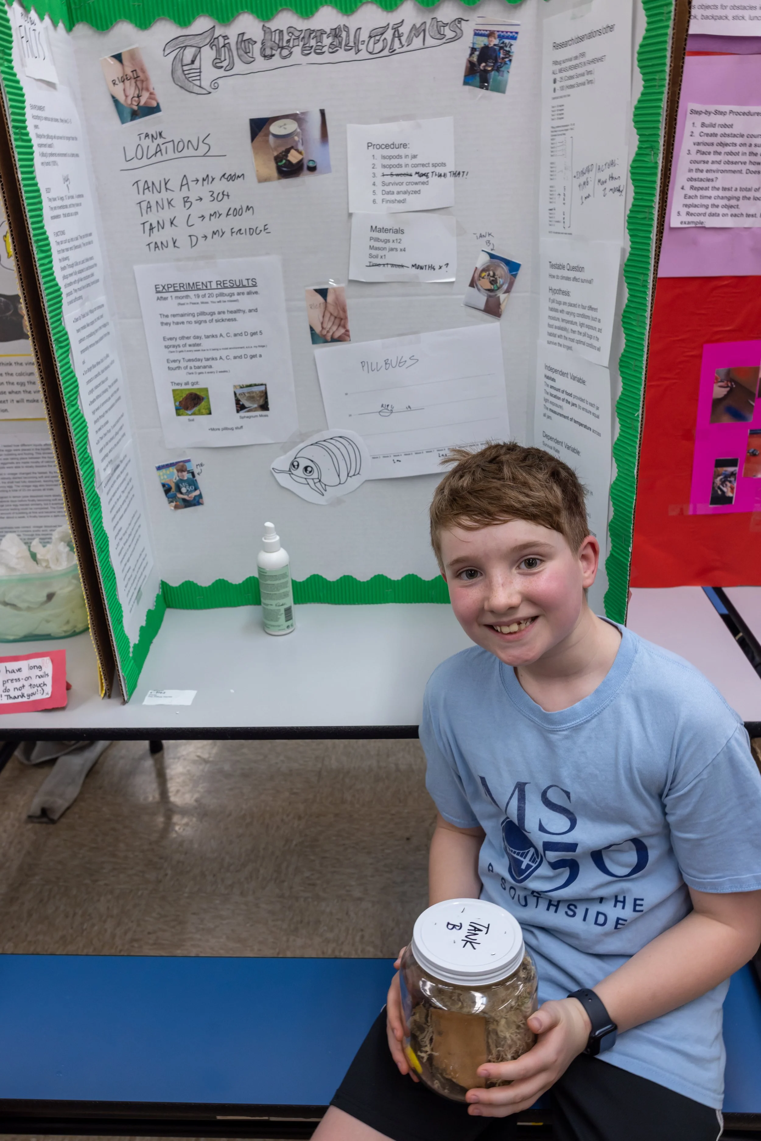 MS 50 students present their science projects