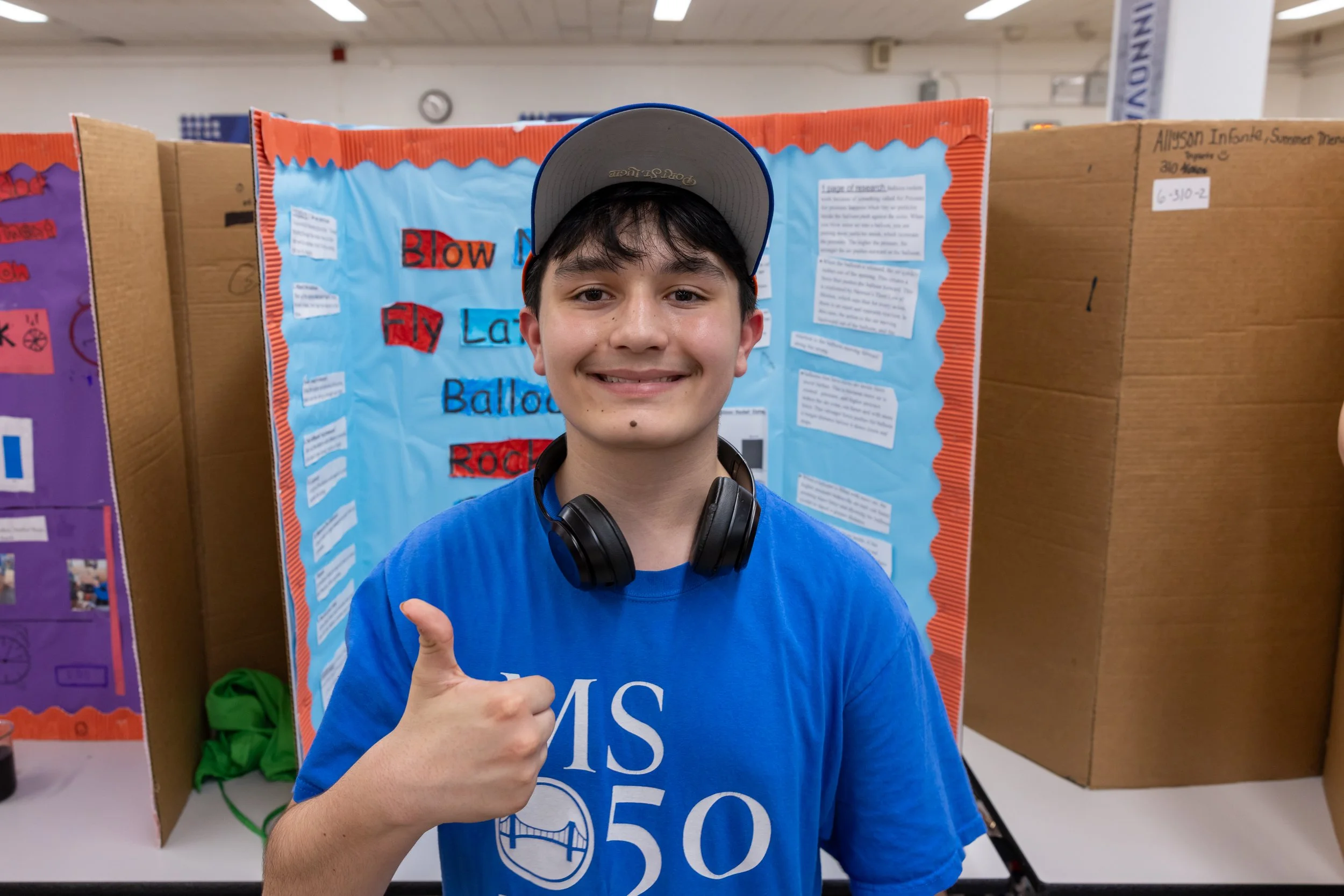 MS 50 students present their science projects