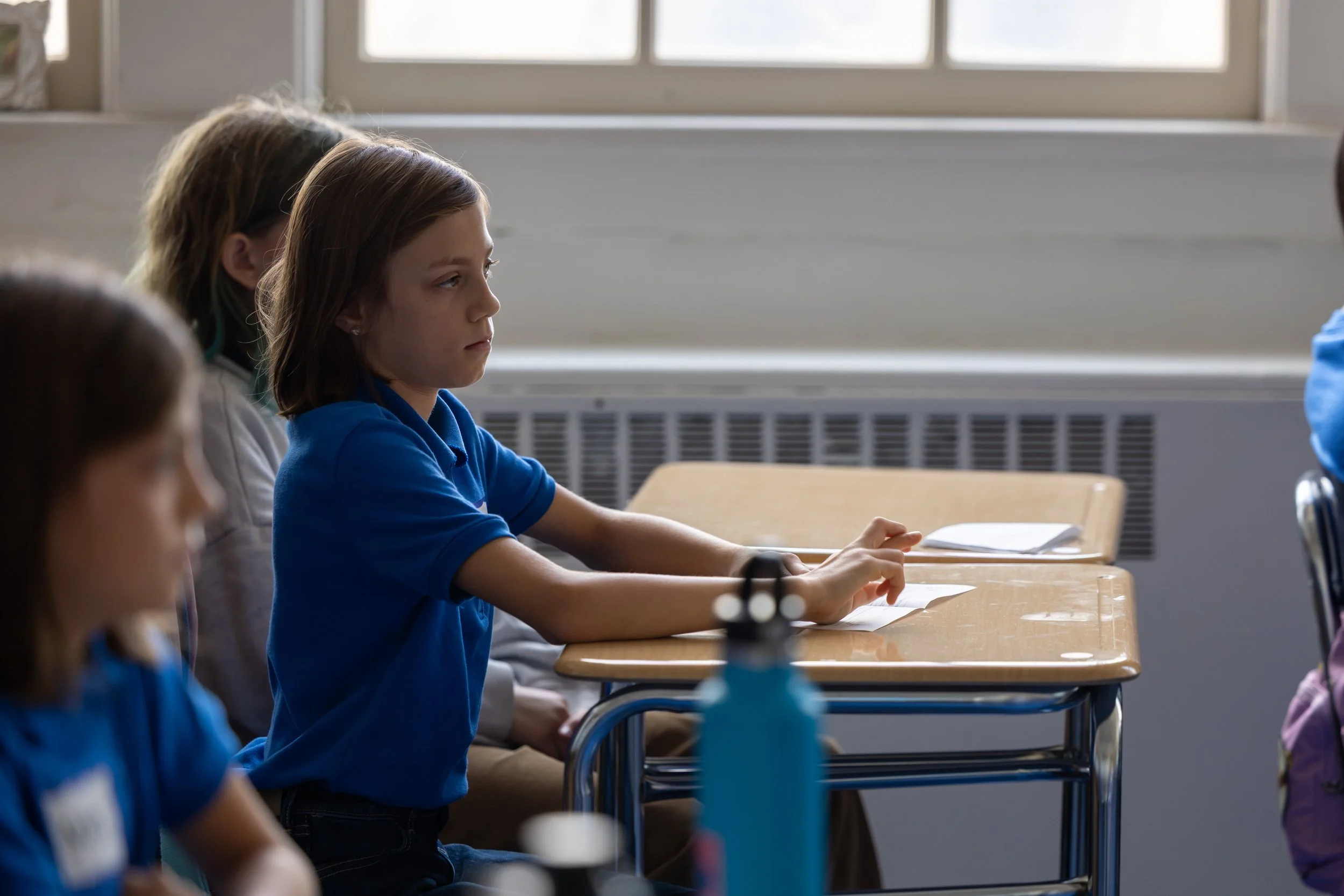 MS 50 students on the first day of school 2026