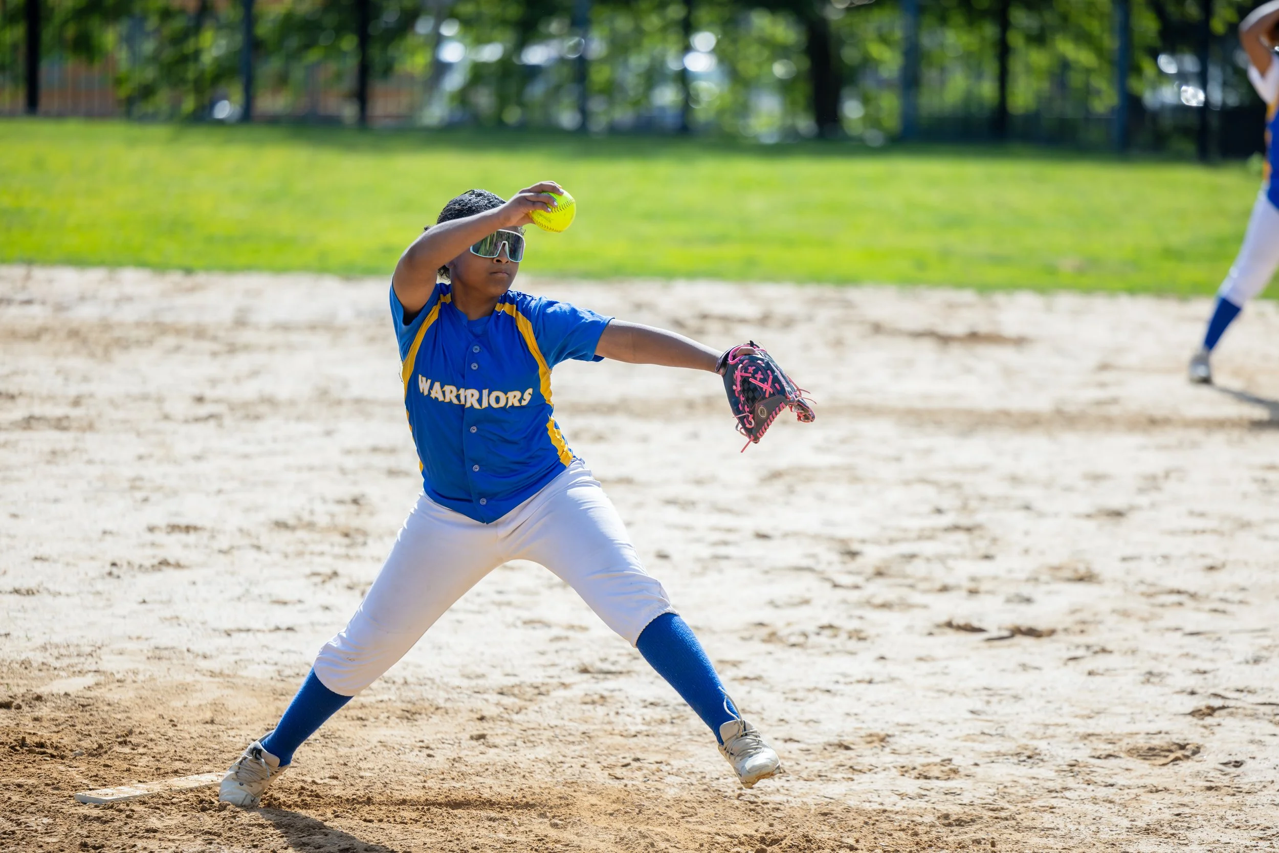 MS 50 softball team plays
