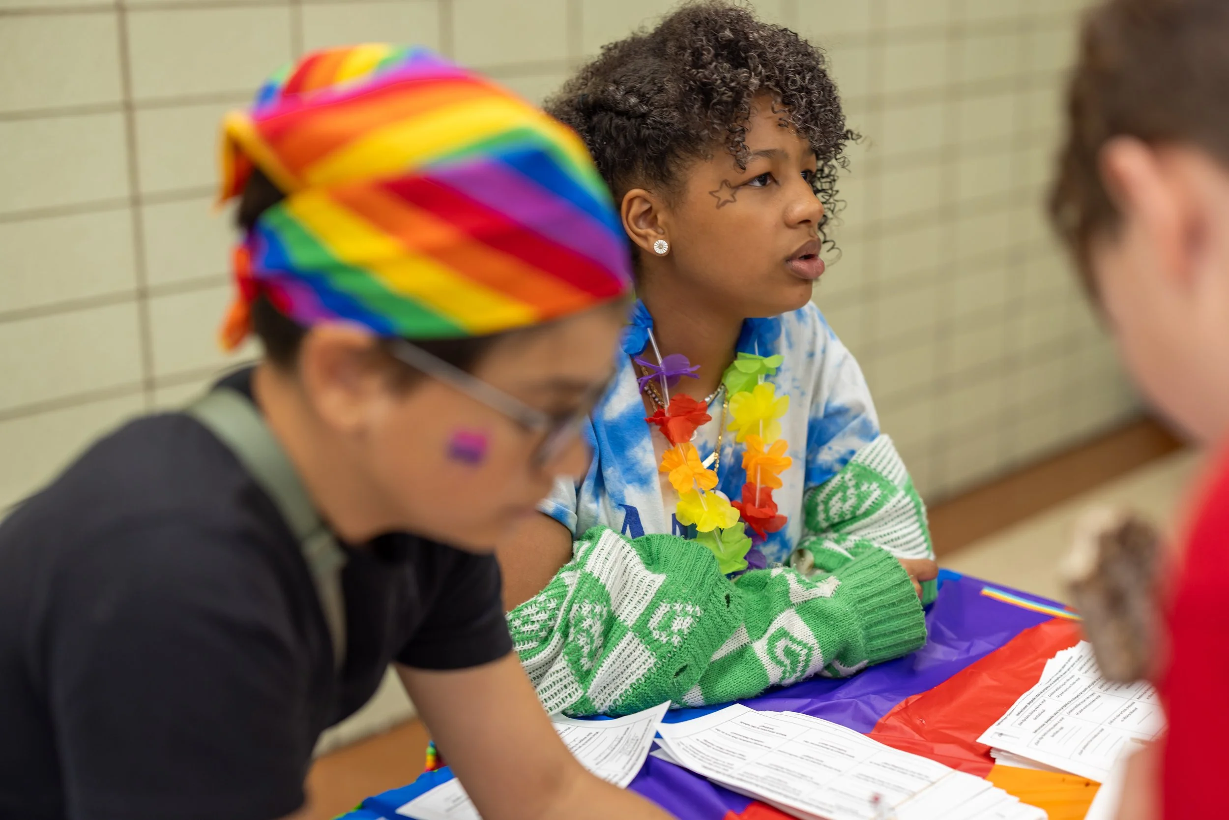 MS 50 celebrates pride fest