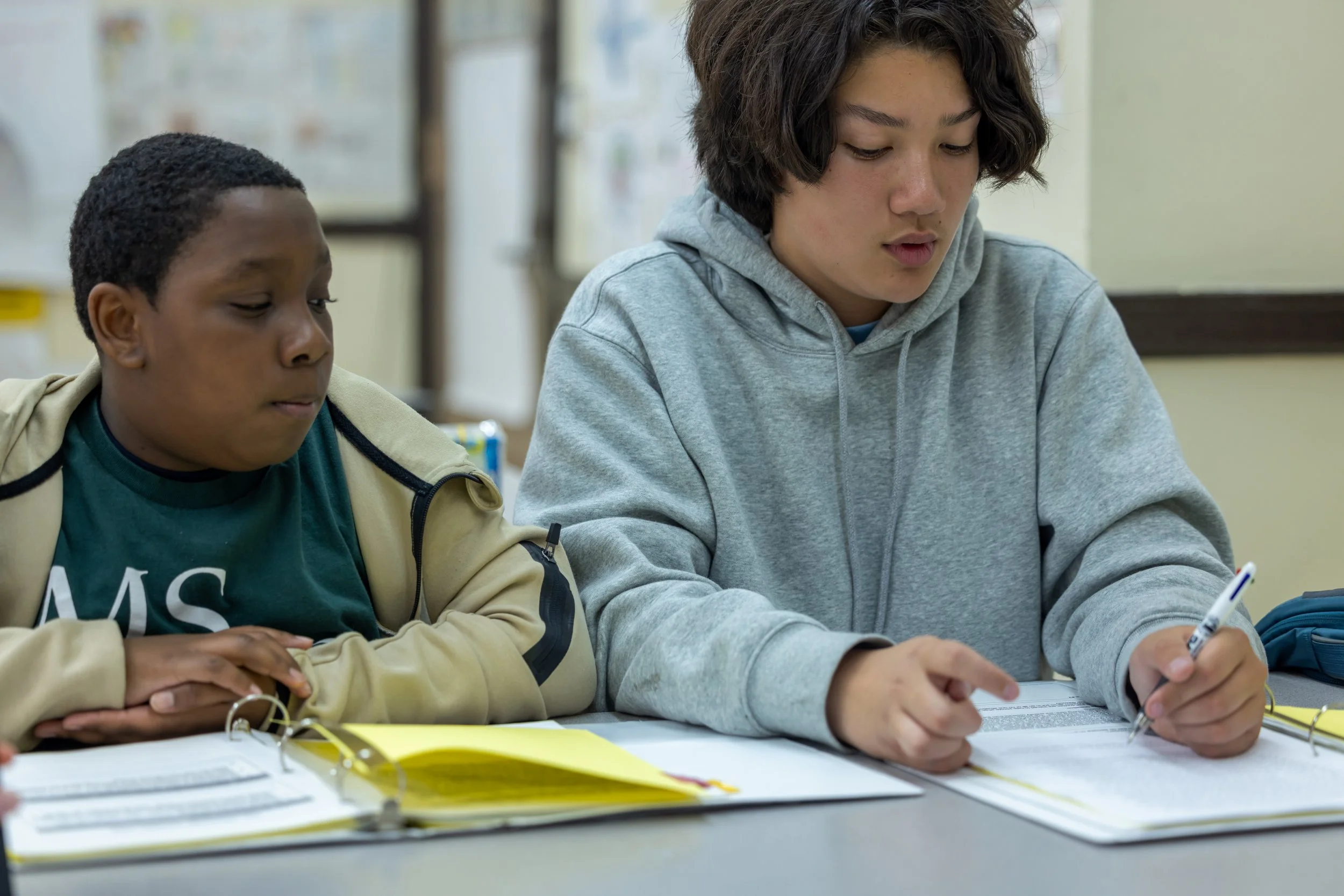 MS 50 debate team participates in a citywide tournament