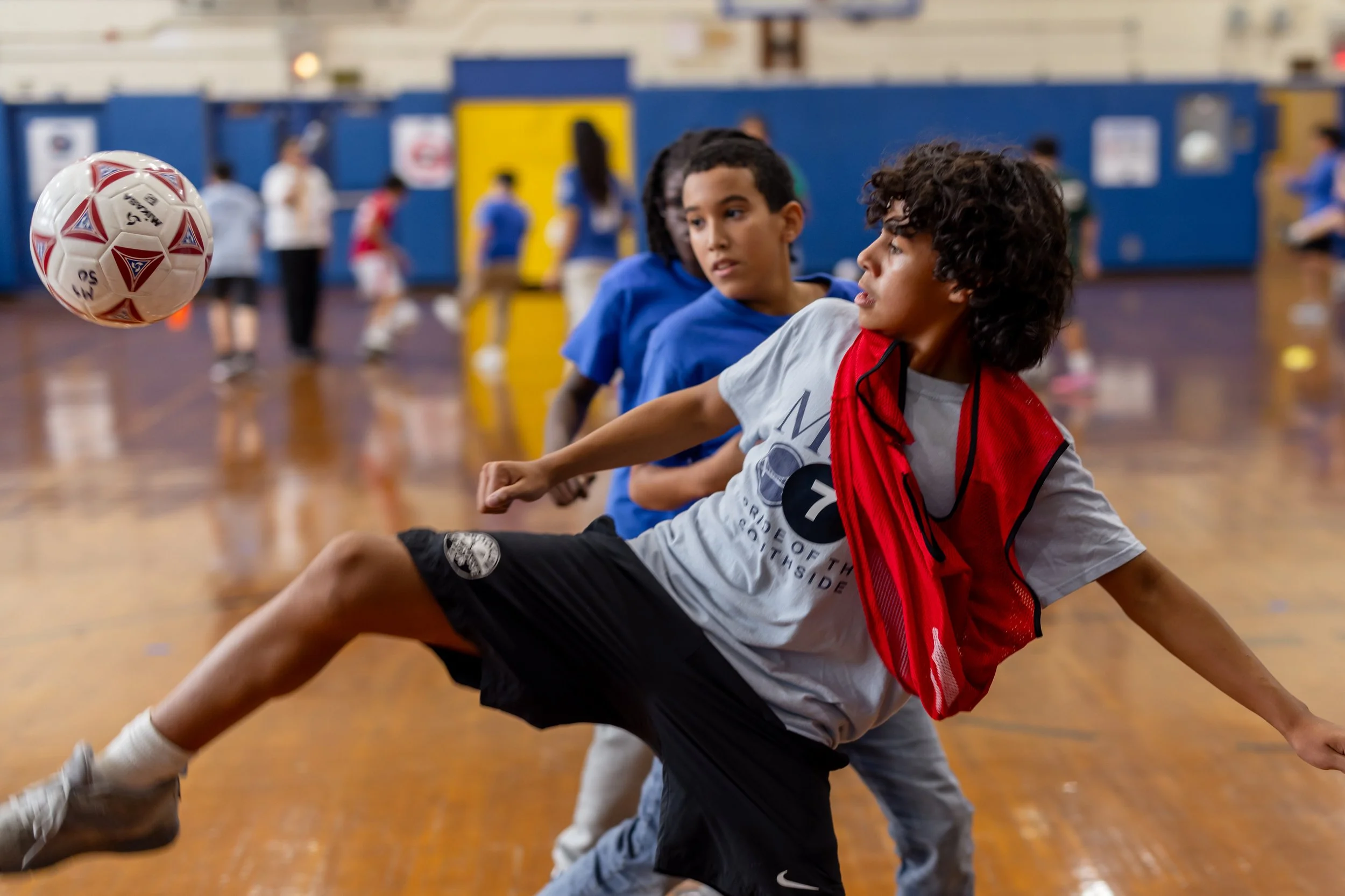 Middle school soccer tryouts