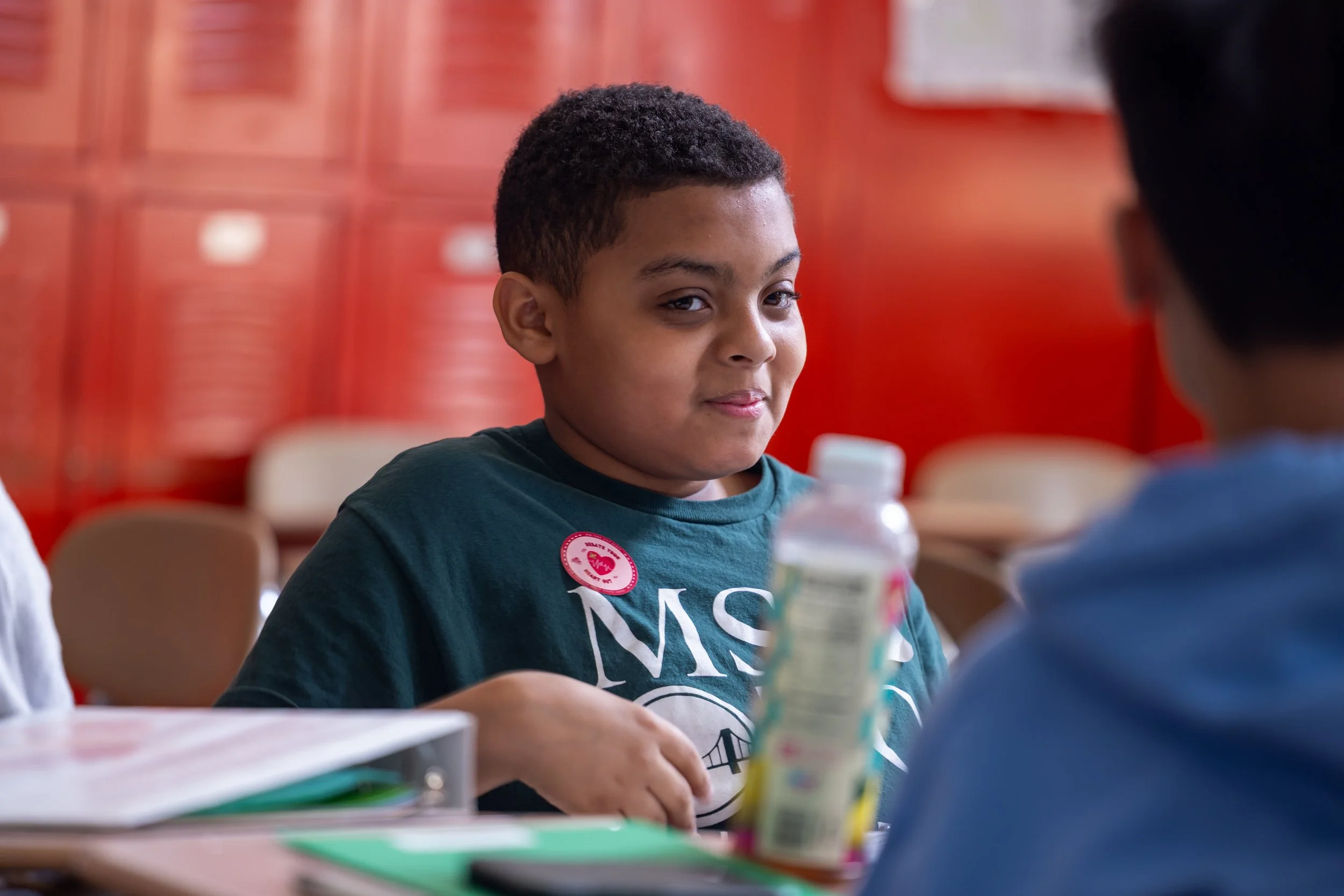 MS 50 debate team participates in a citywide tournament