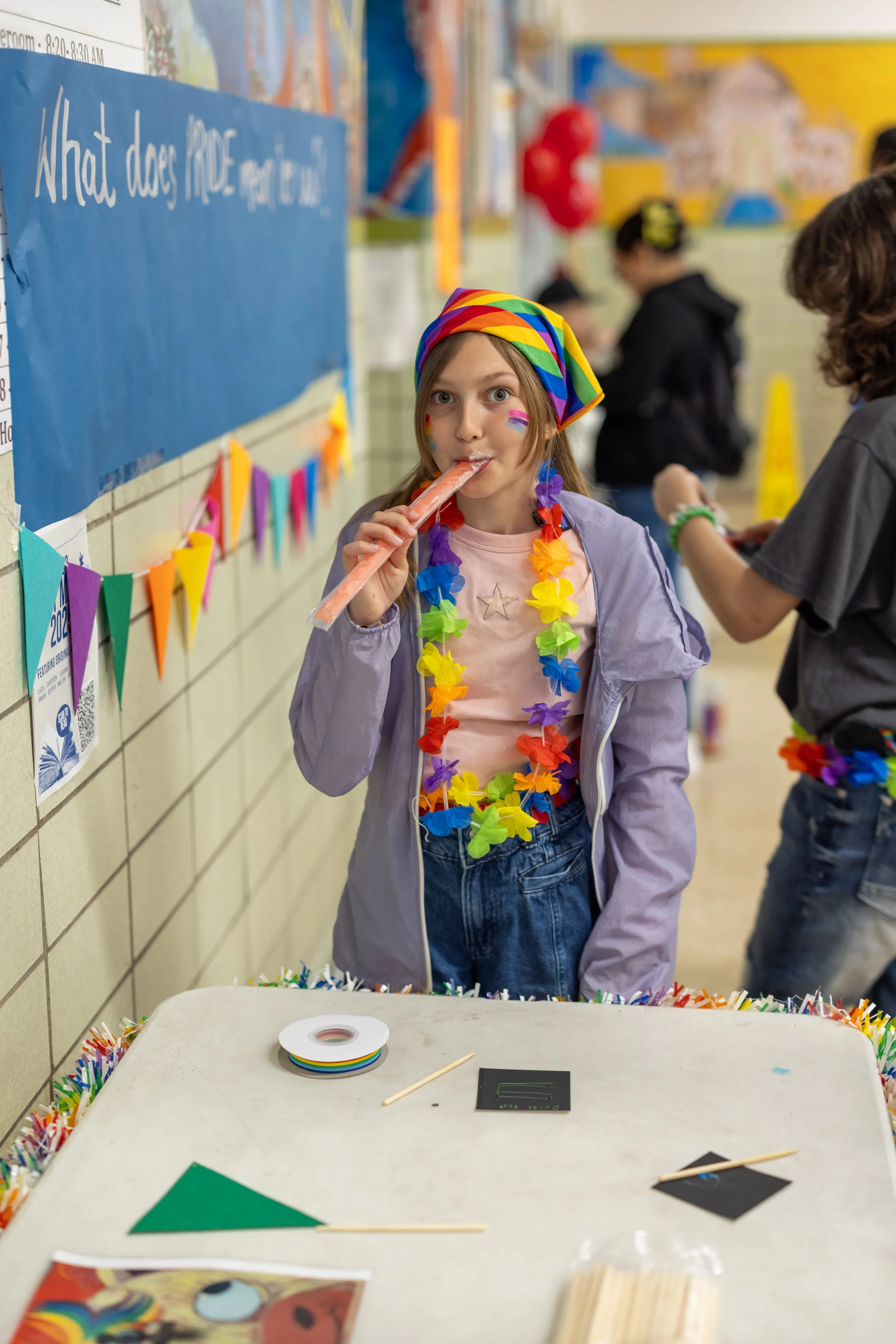 MS 50 celebrates pride fest