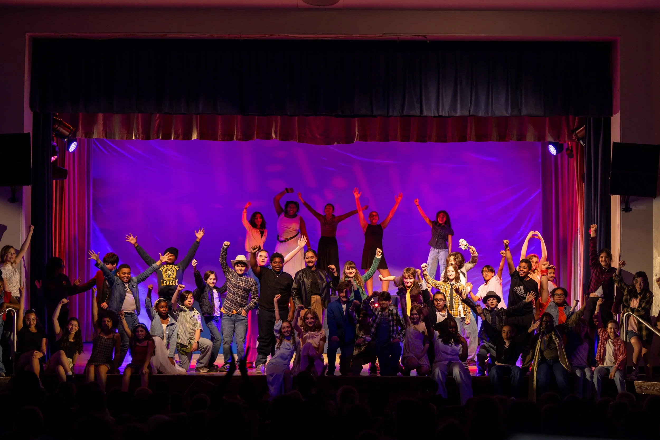 MS 50 theatre students perform Footloose: Youth Edition