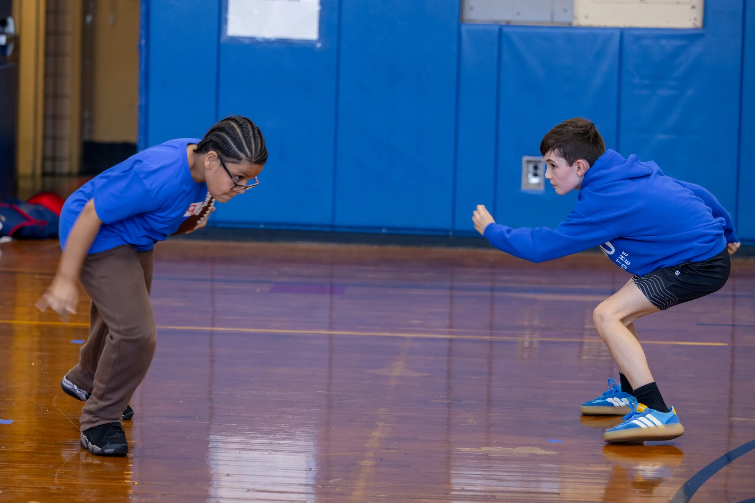 Middle school flag football tryouts