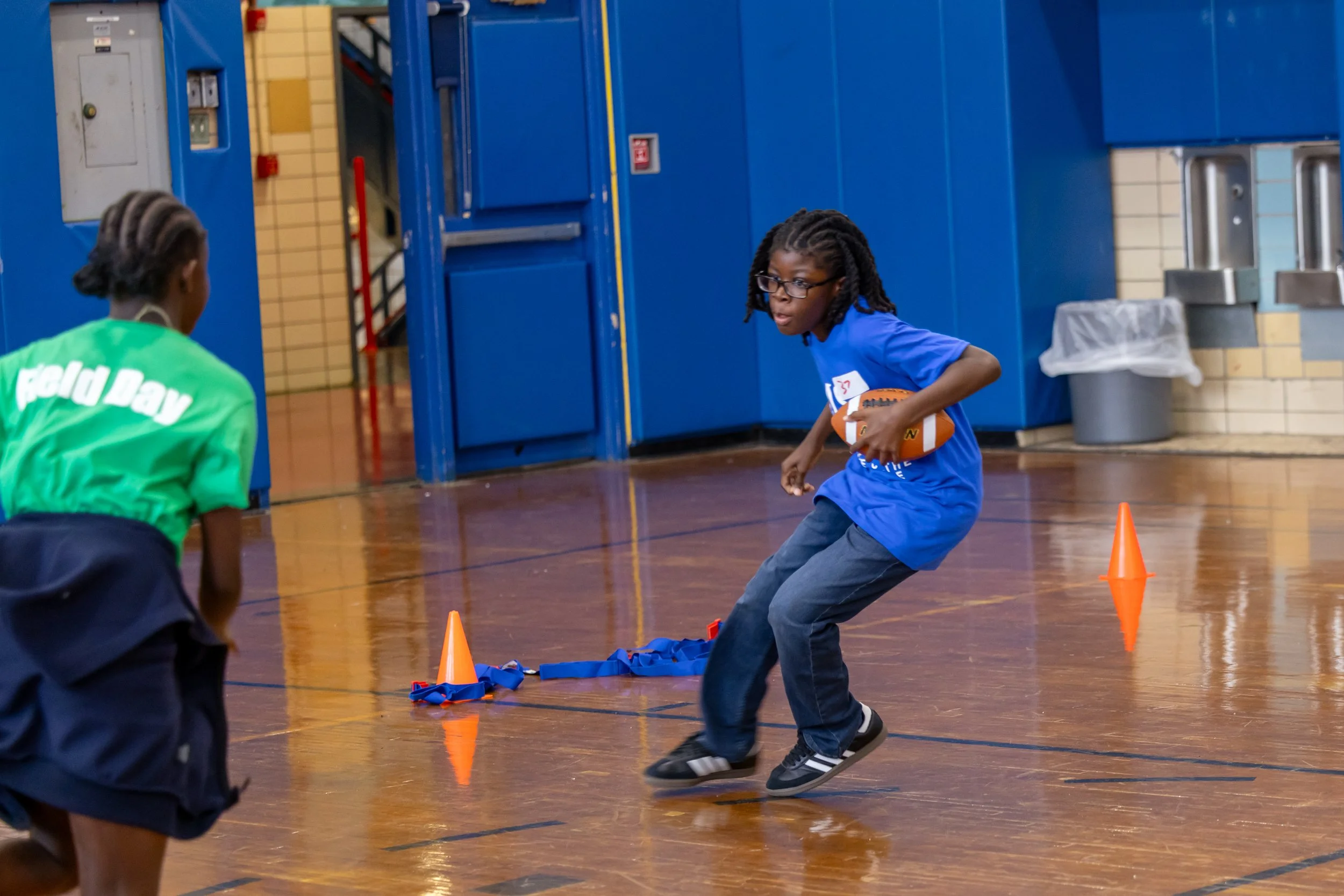 Middle school flag football tryouts