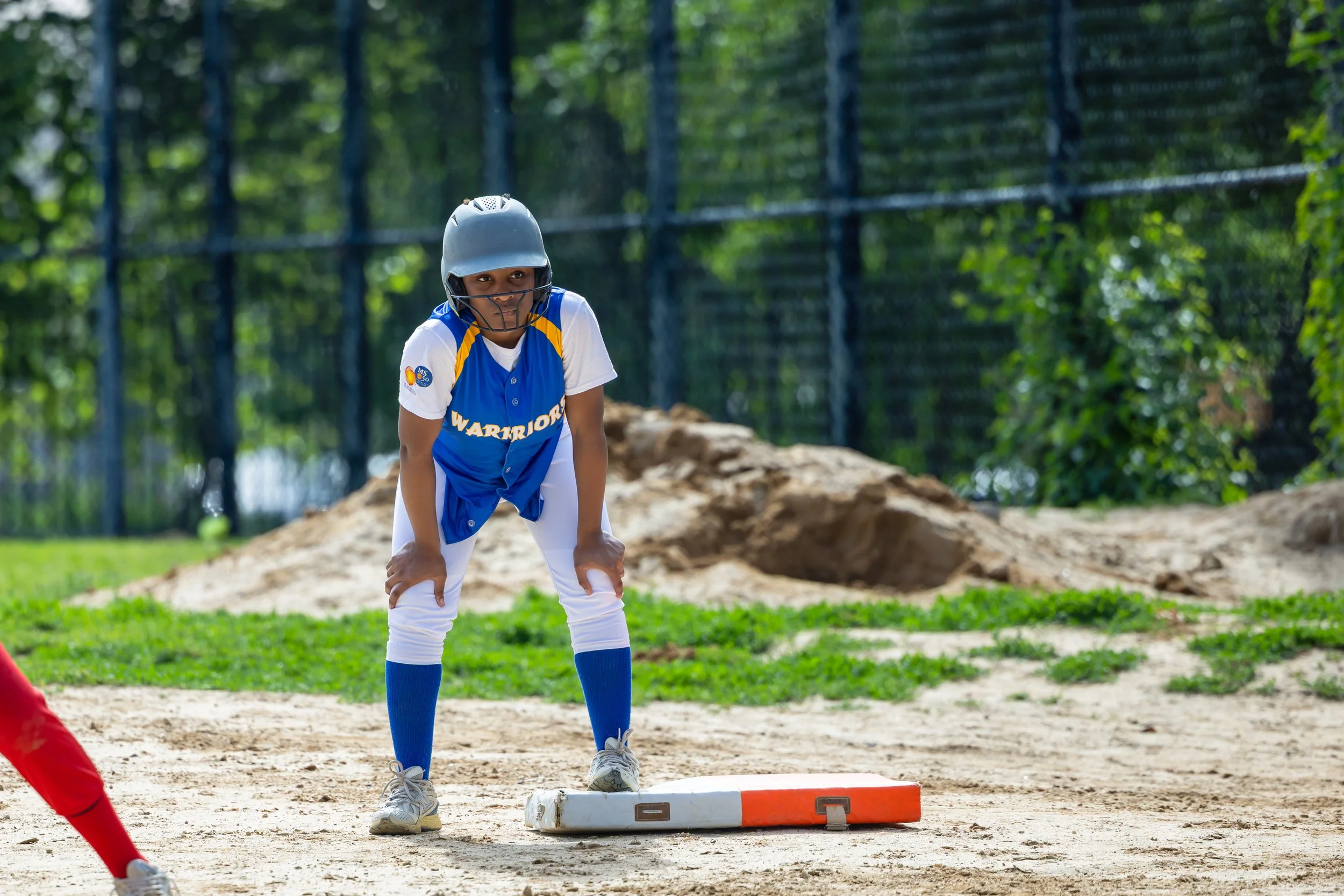 MS 50 softball team plays