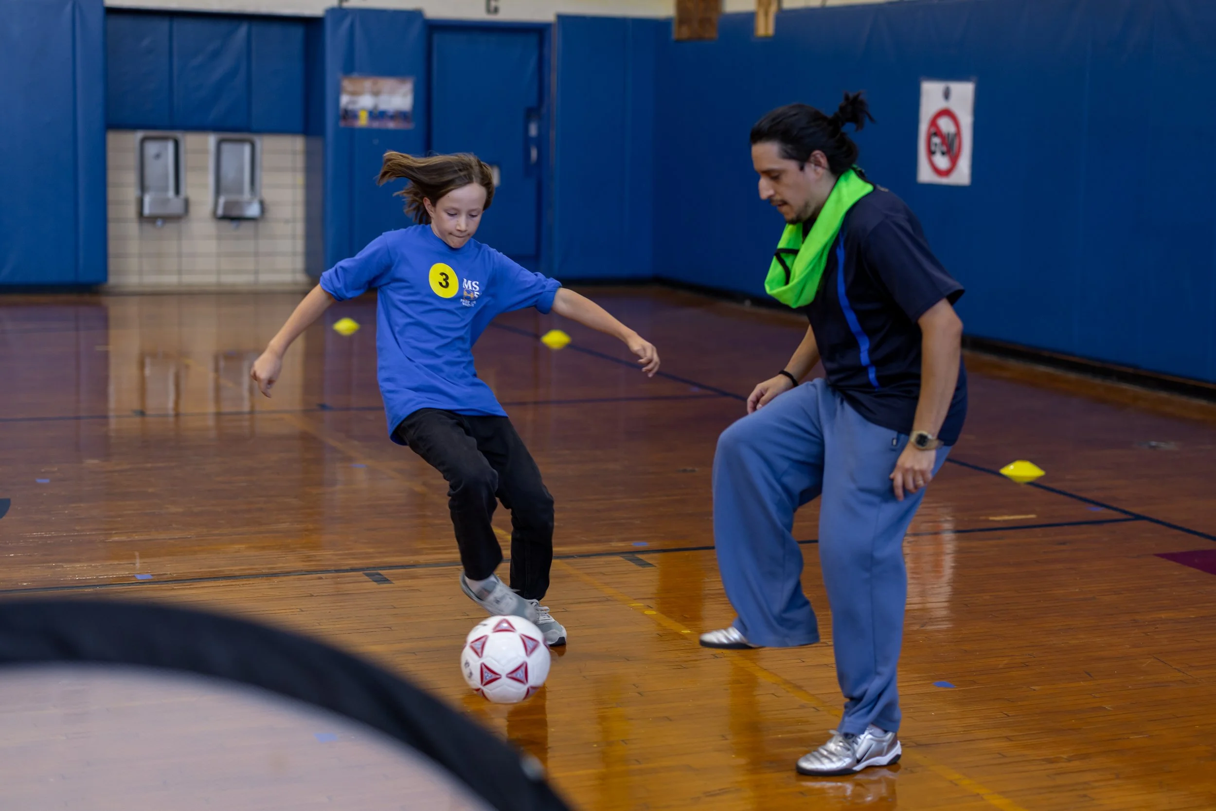 Middle school soccer tryouts