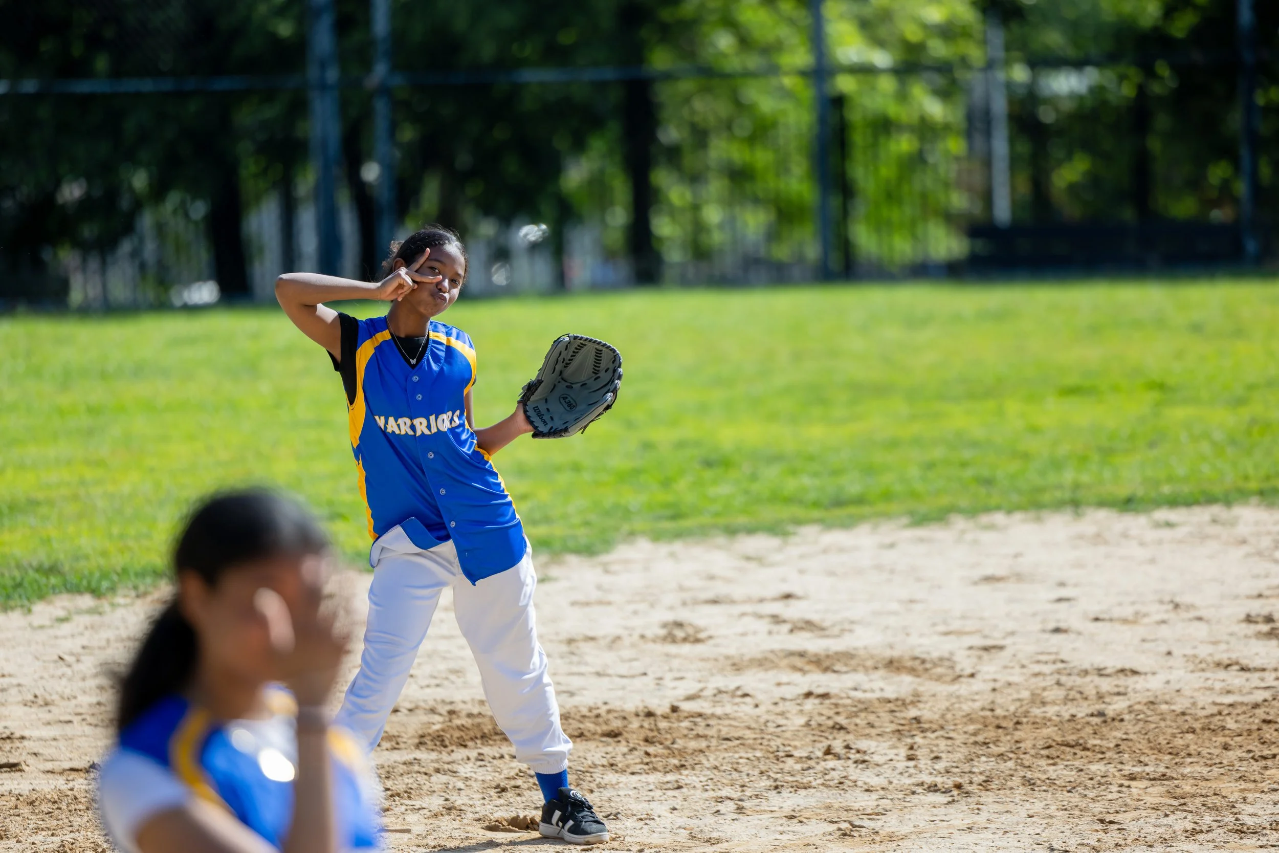 MS 50 softball team plays