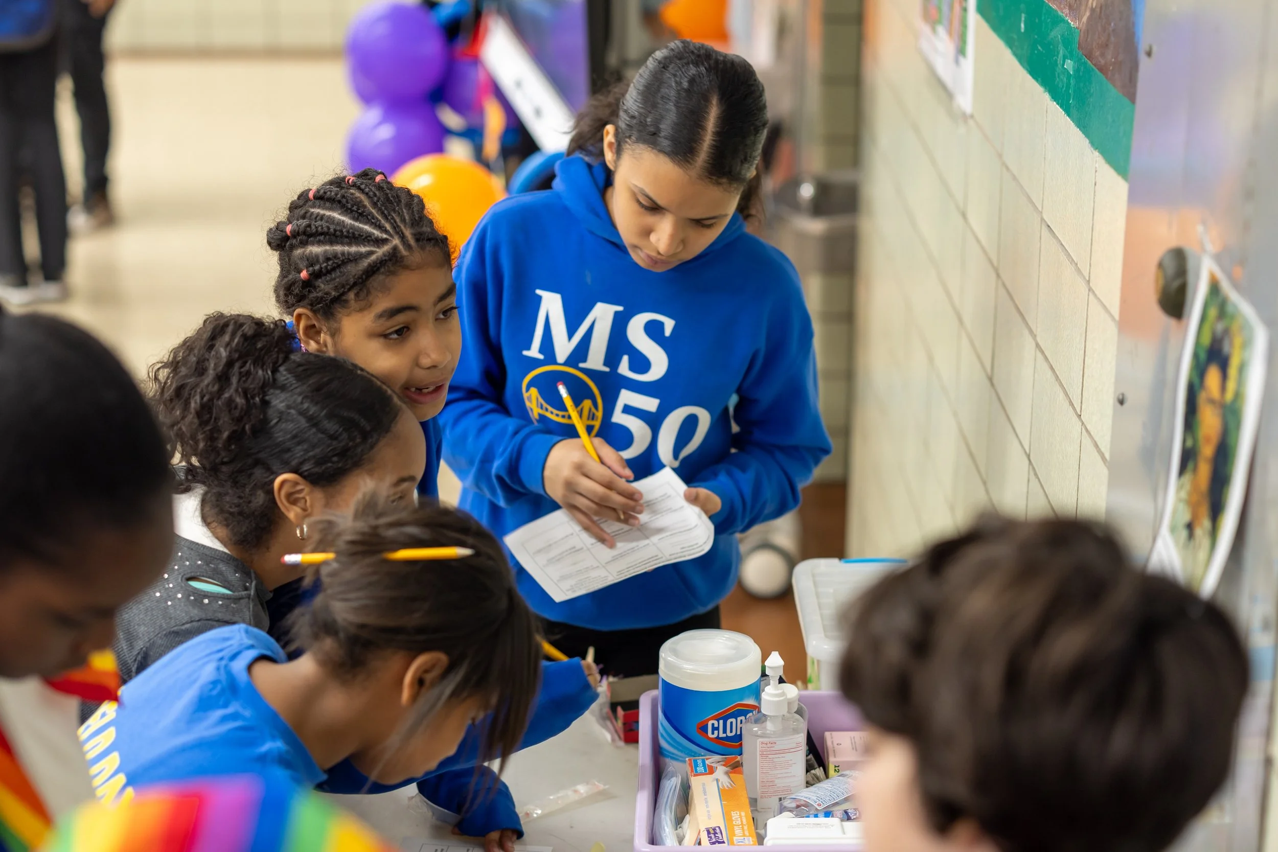 MS 50 celebrates pride fest