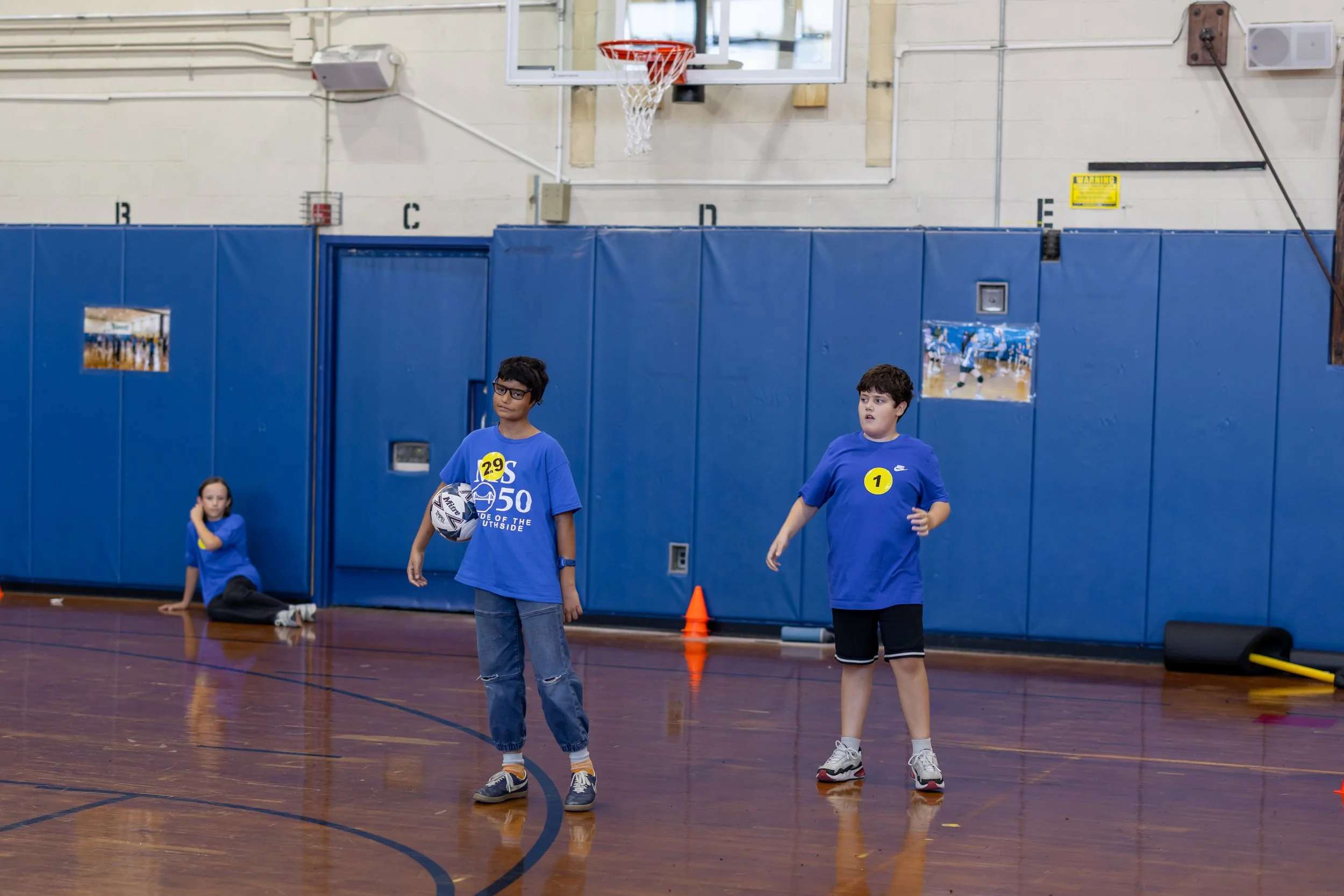 Middle school soccer tryouts