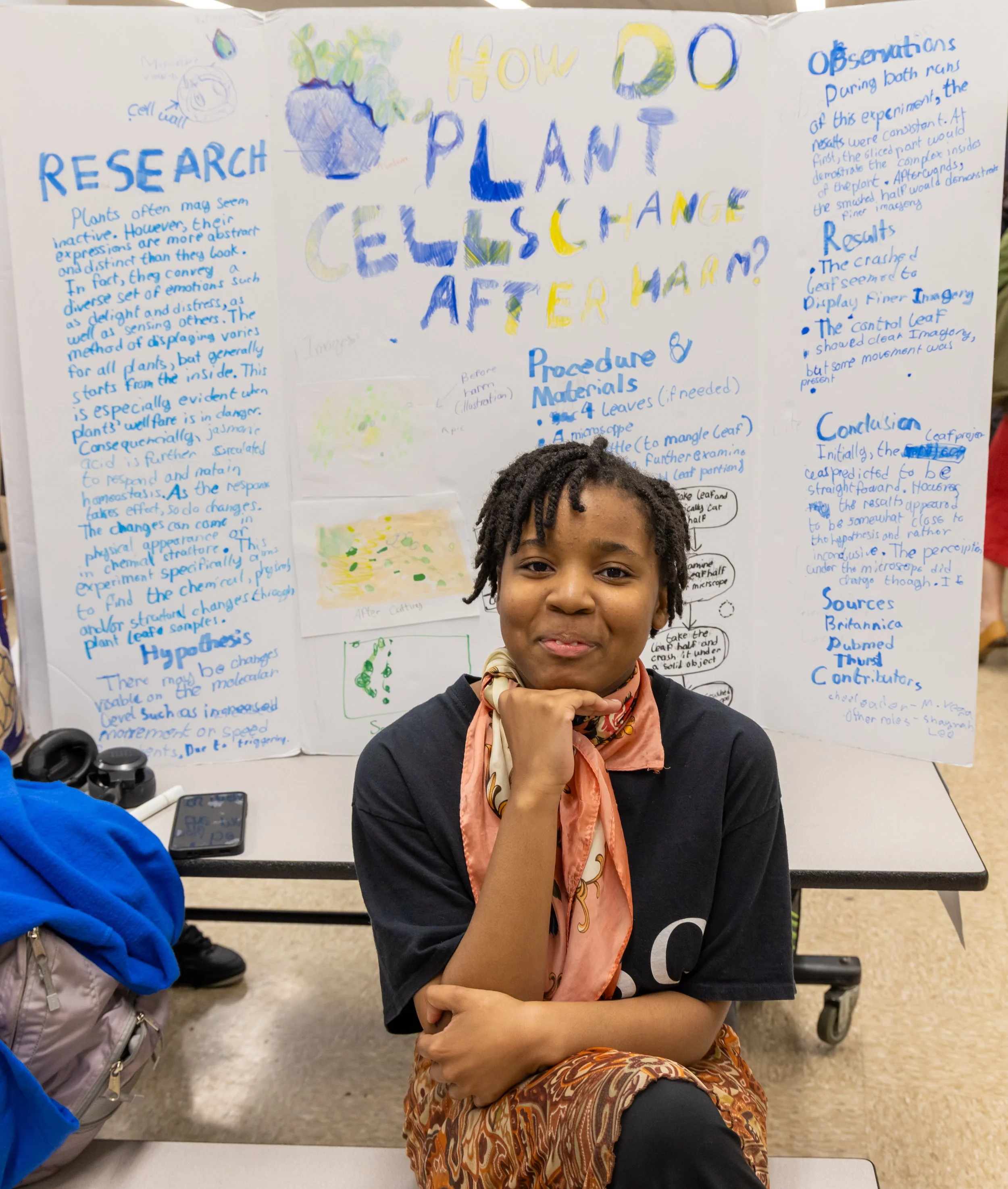 MS 50 students present their science projects