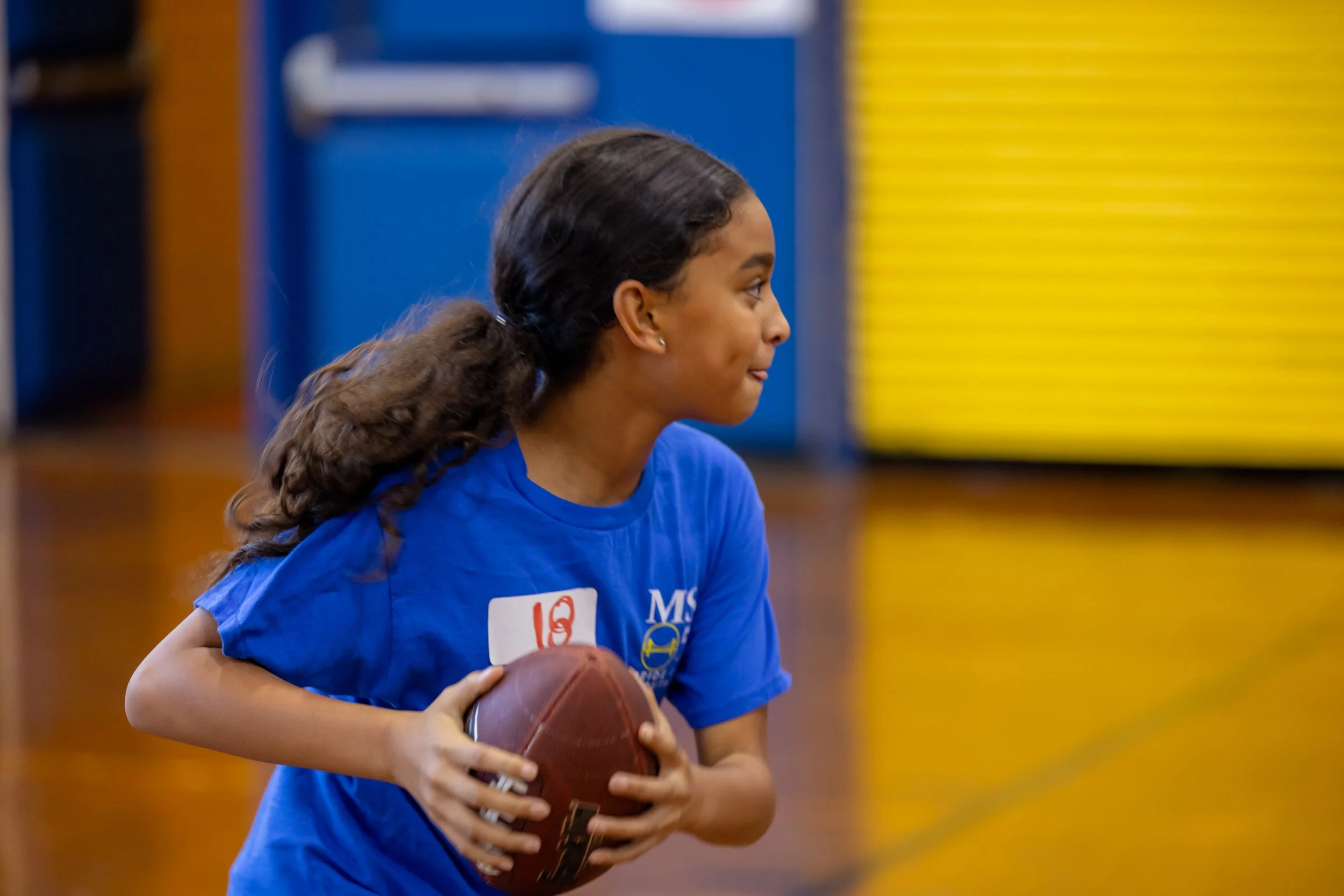 Middle school flag football tryouts
