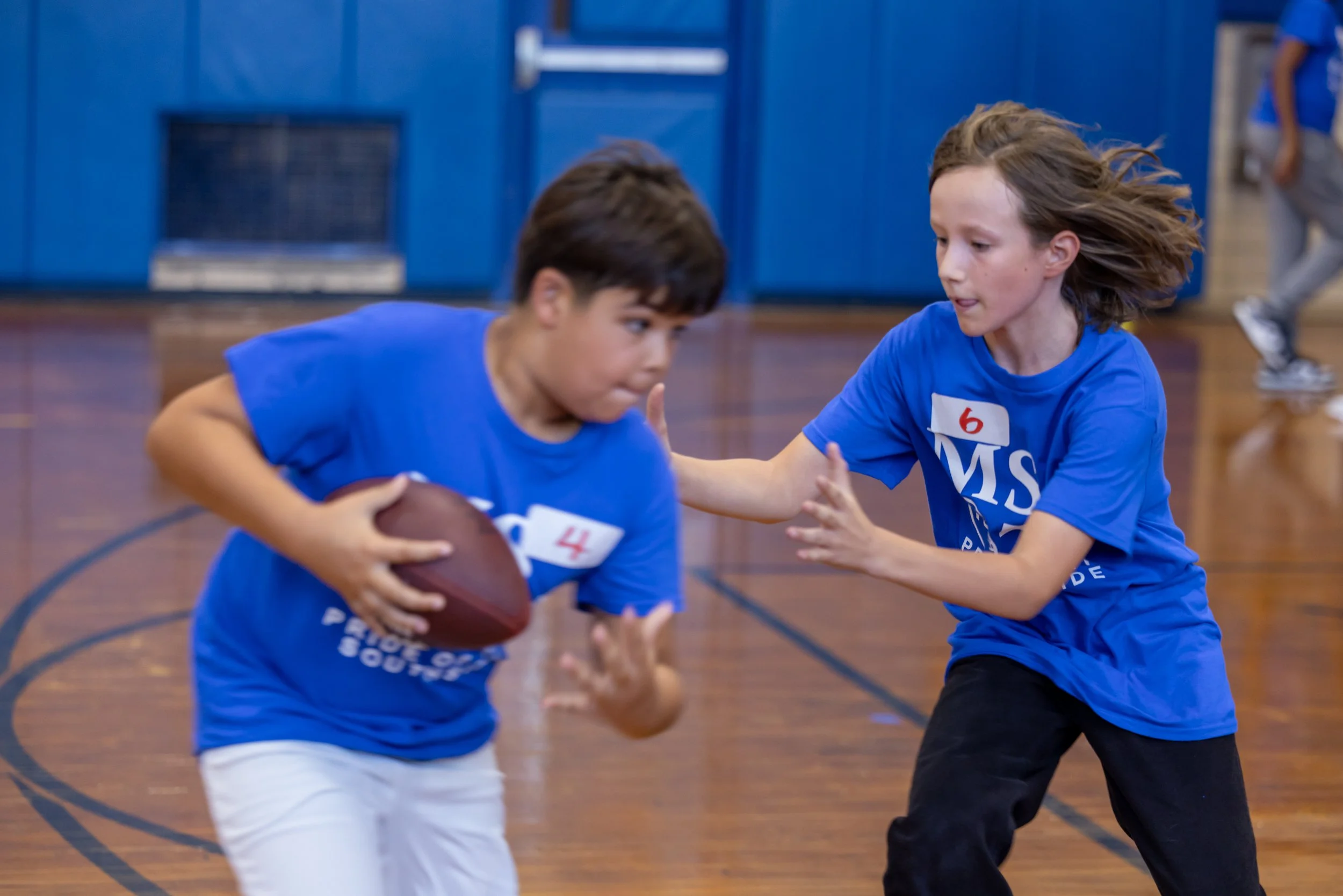 Middle school flag football tryouts