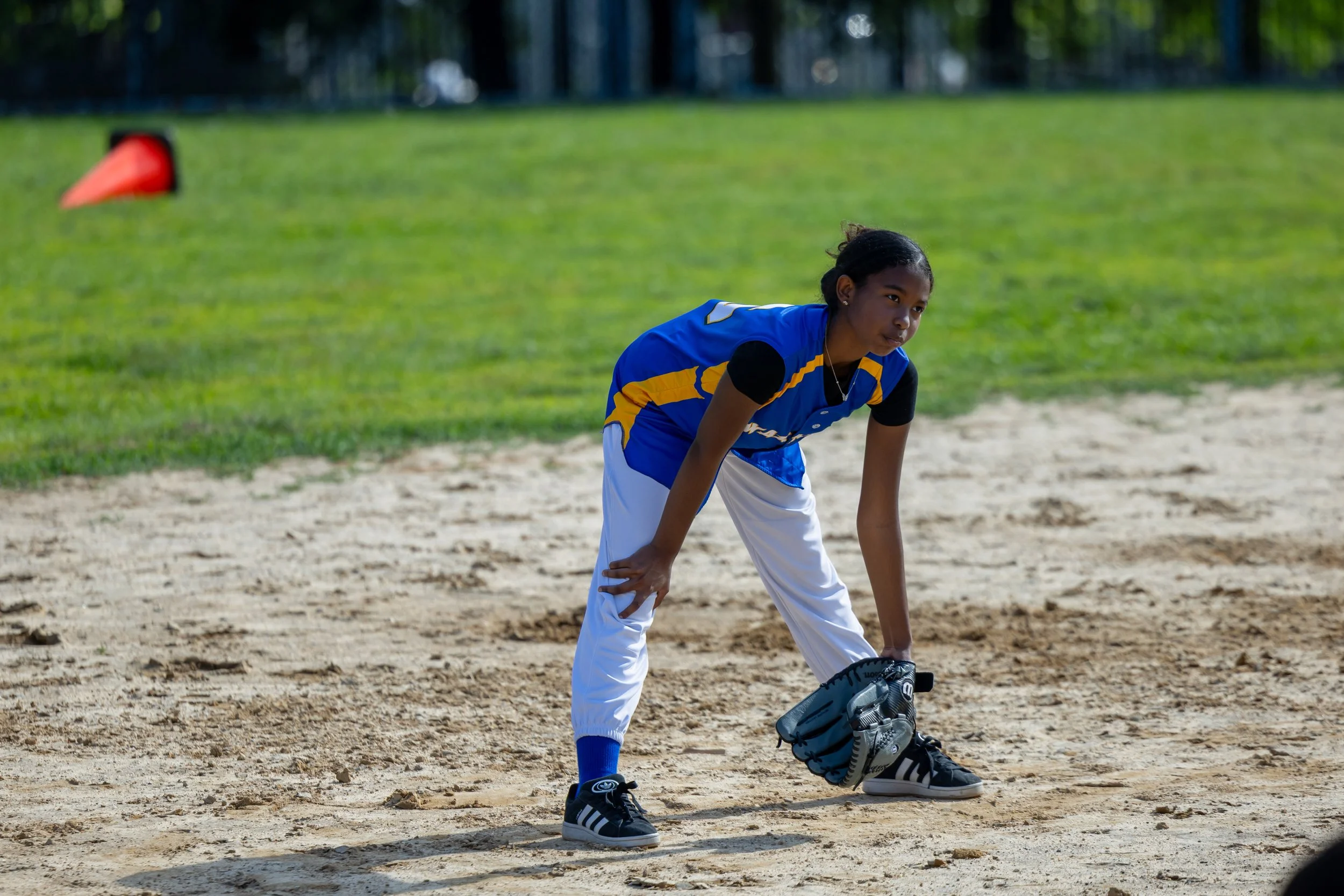 MS 50 softball team plays