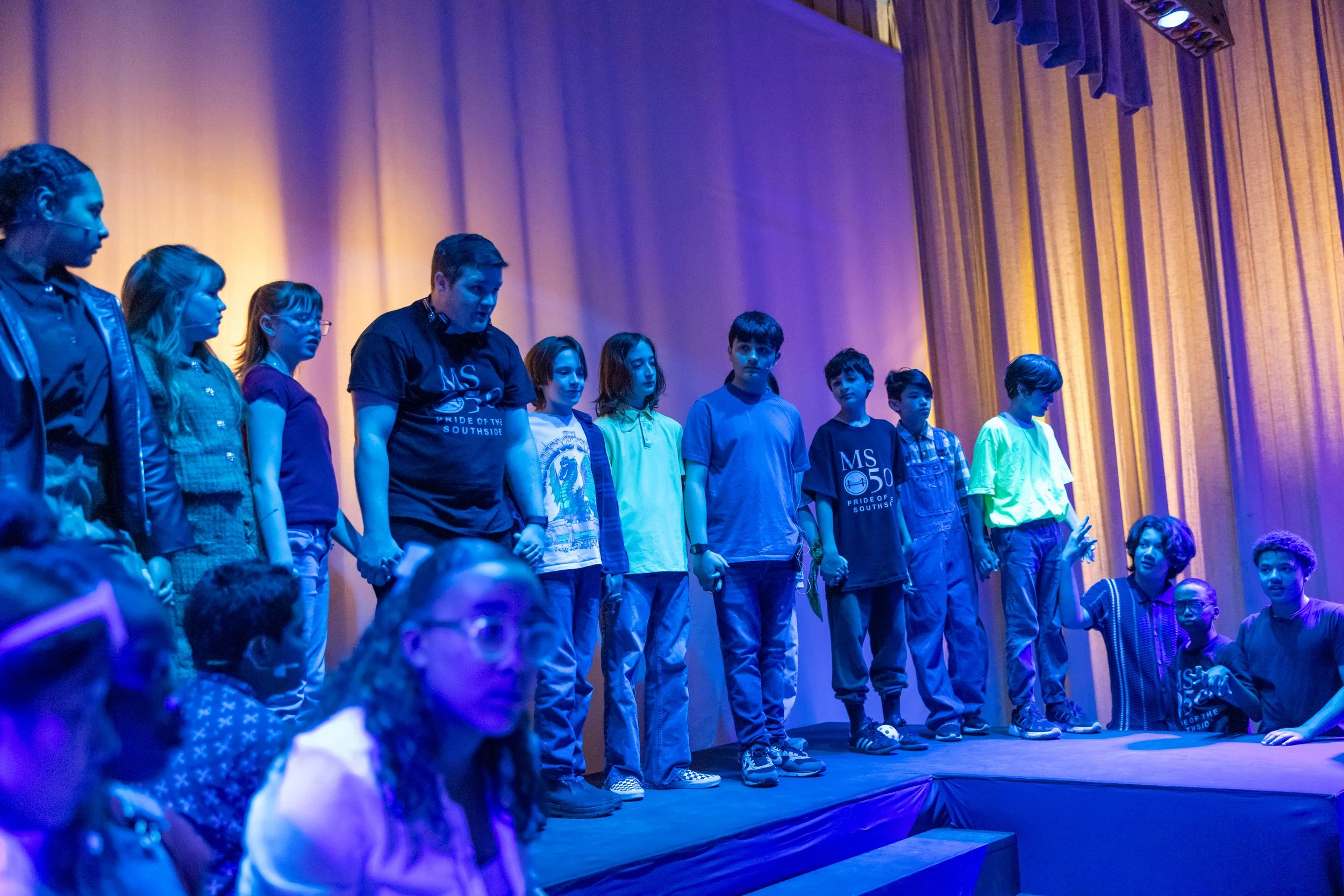 MS 50 theatre students perform Footloose: Youth Edition