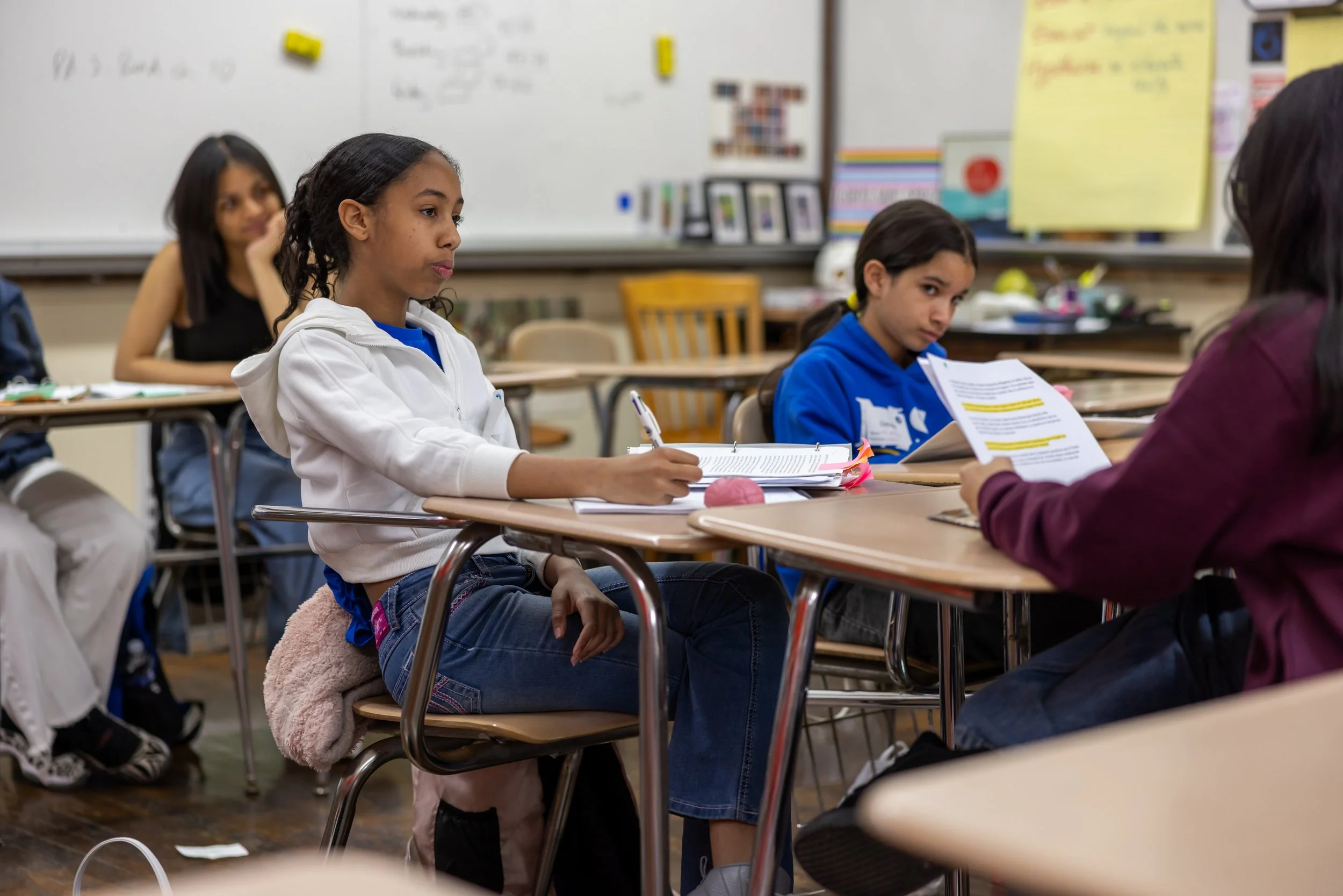 MS 50 debate team participates in a citywide tournament