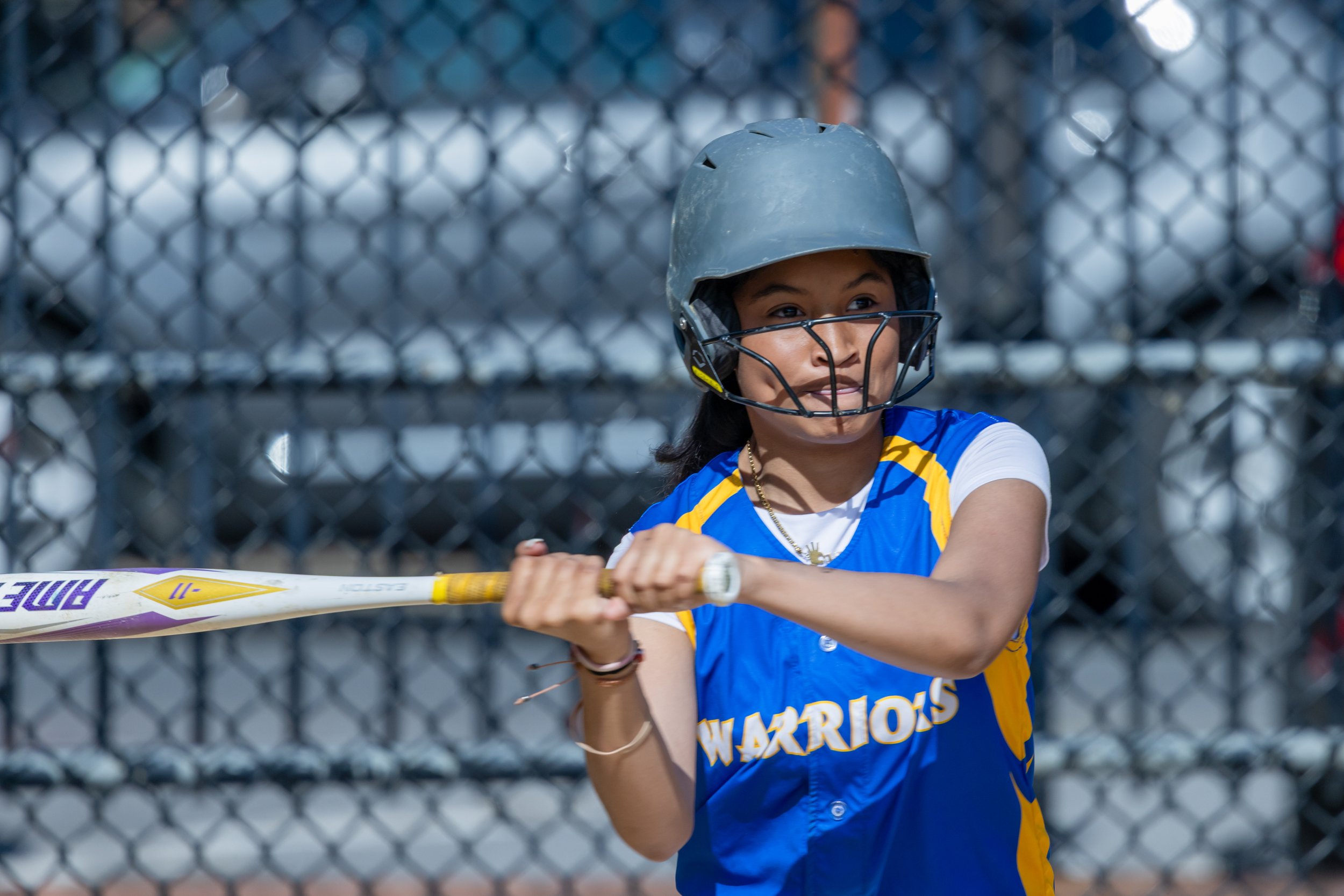 MS 50 softball team plays