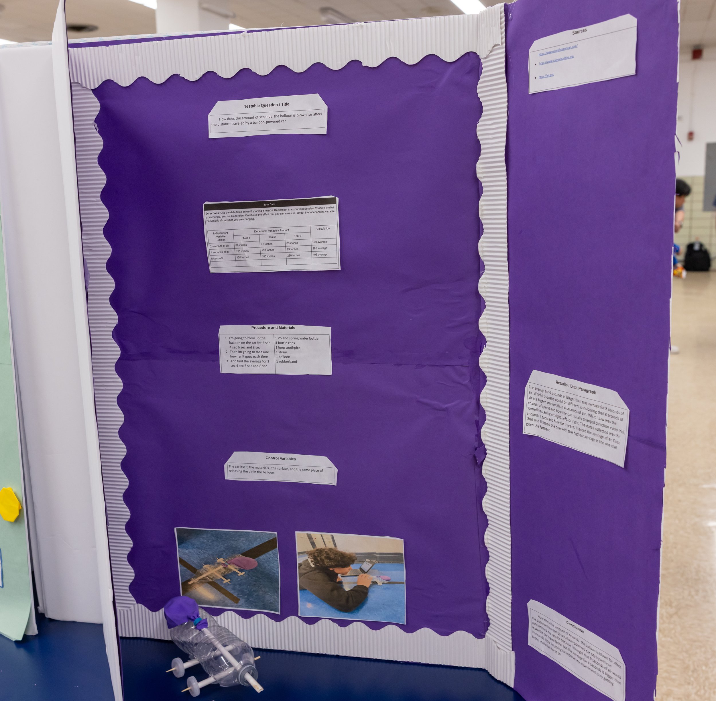 MS 50 students present their science projects