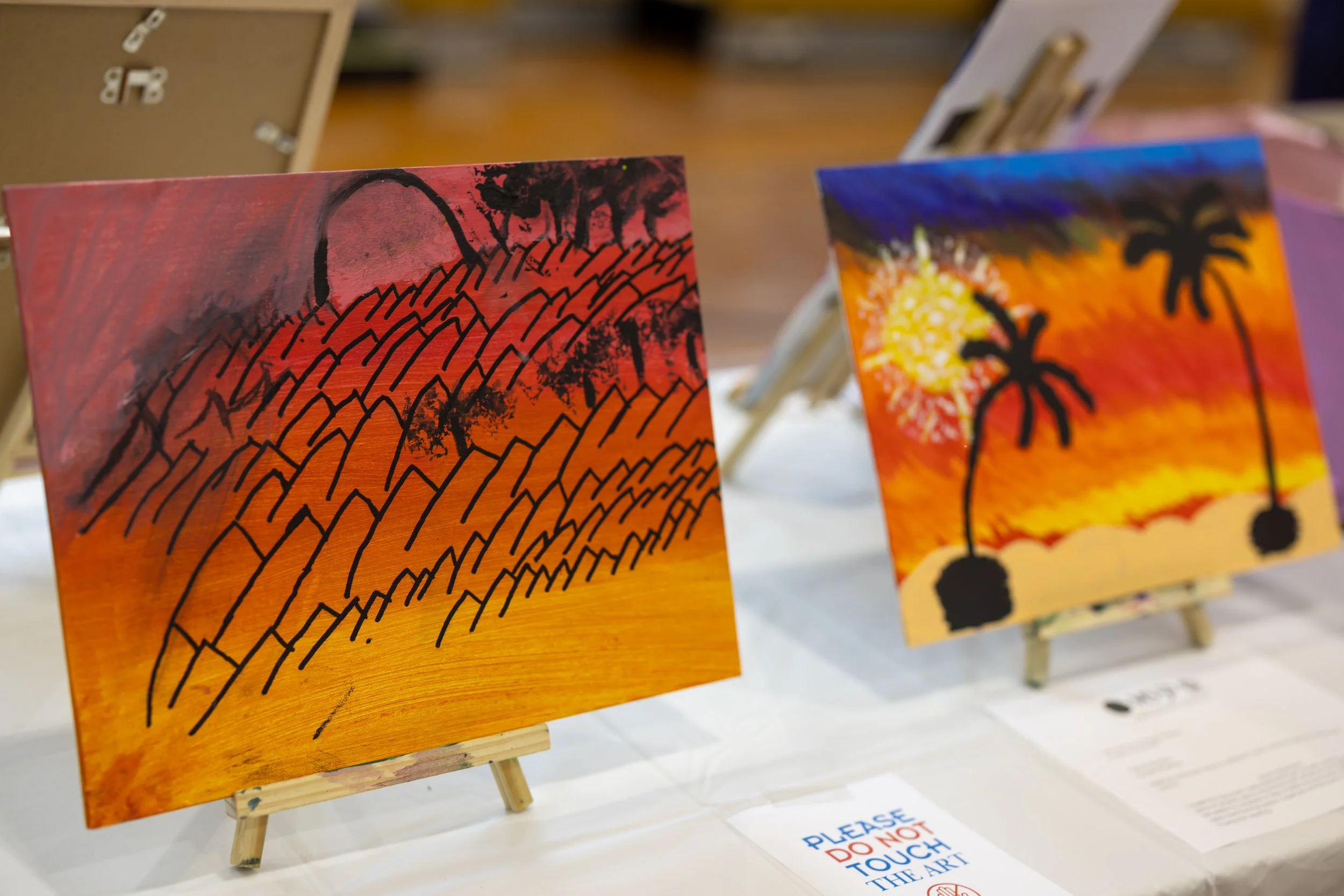 MS 50 student art gallery