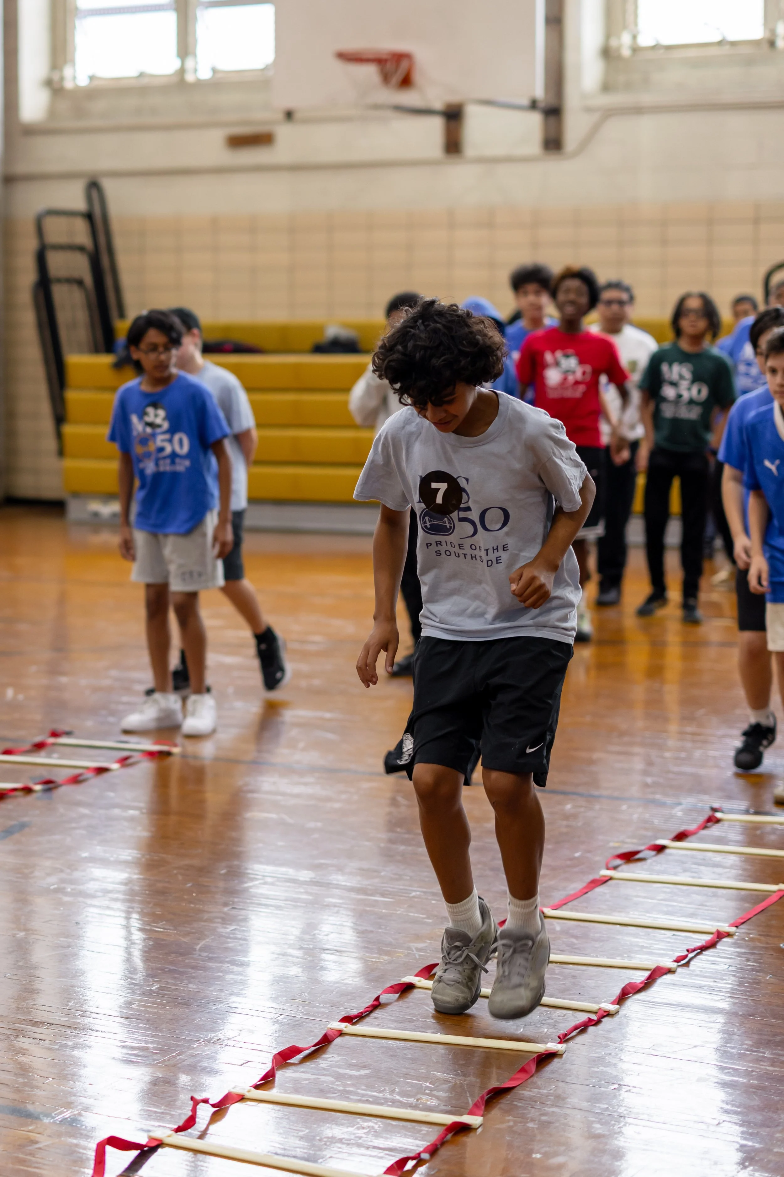 Middle school soccer tryouts