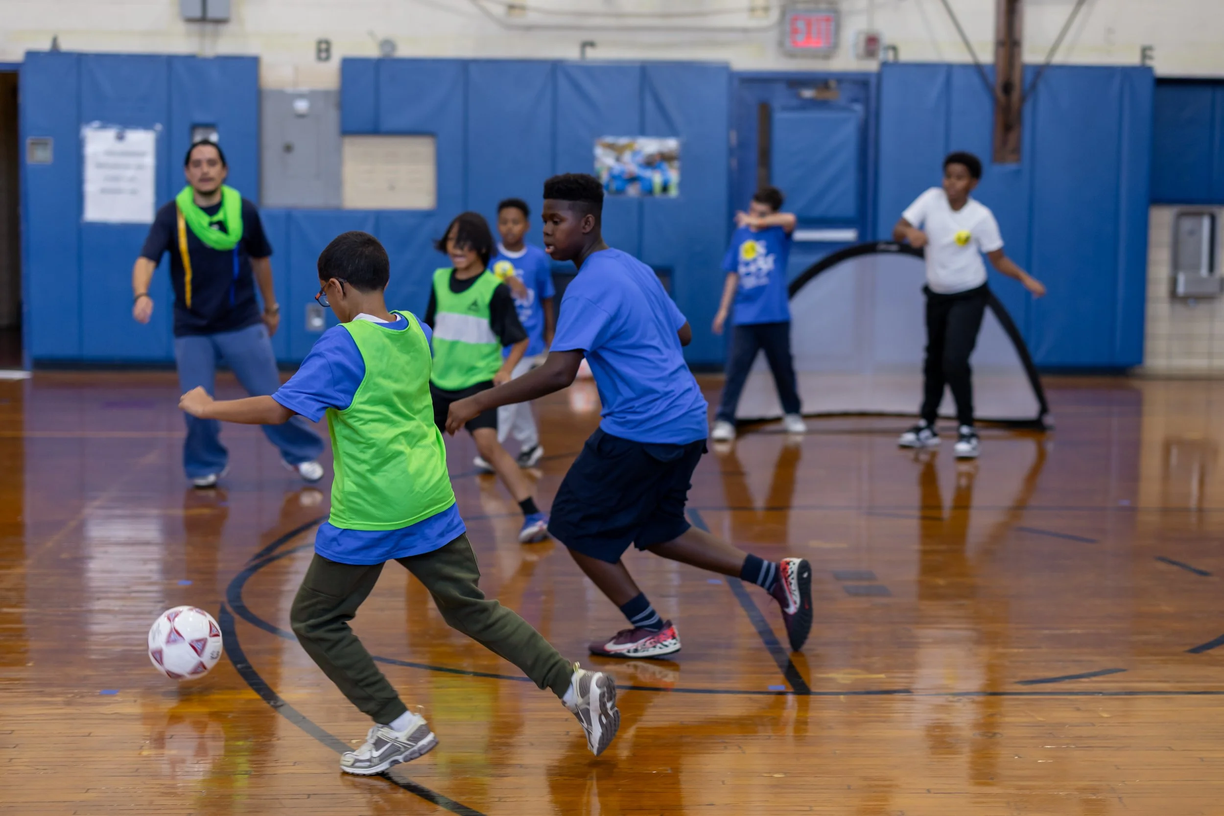 Middle school soccer tryouts