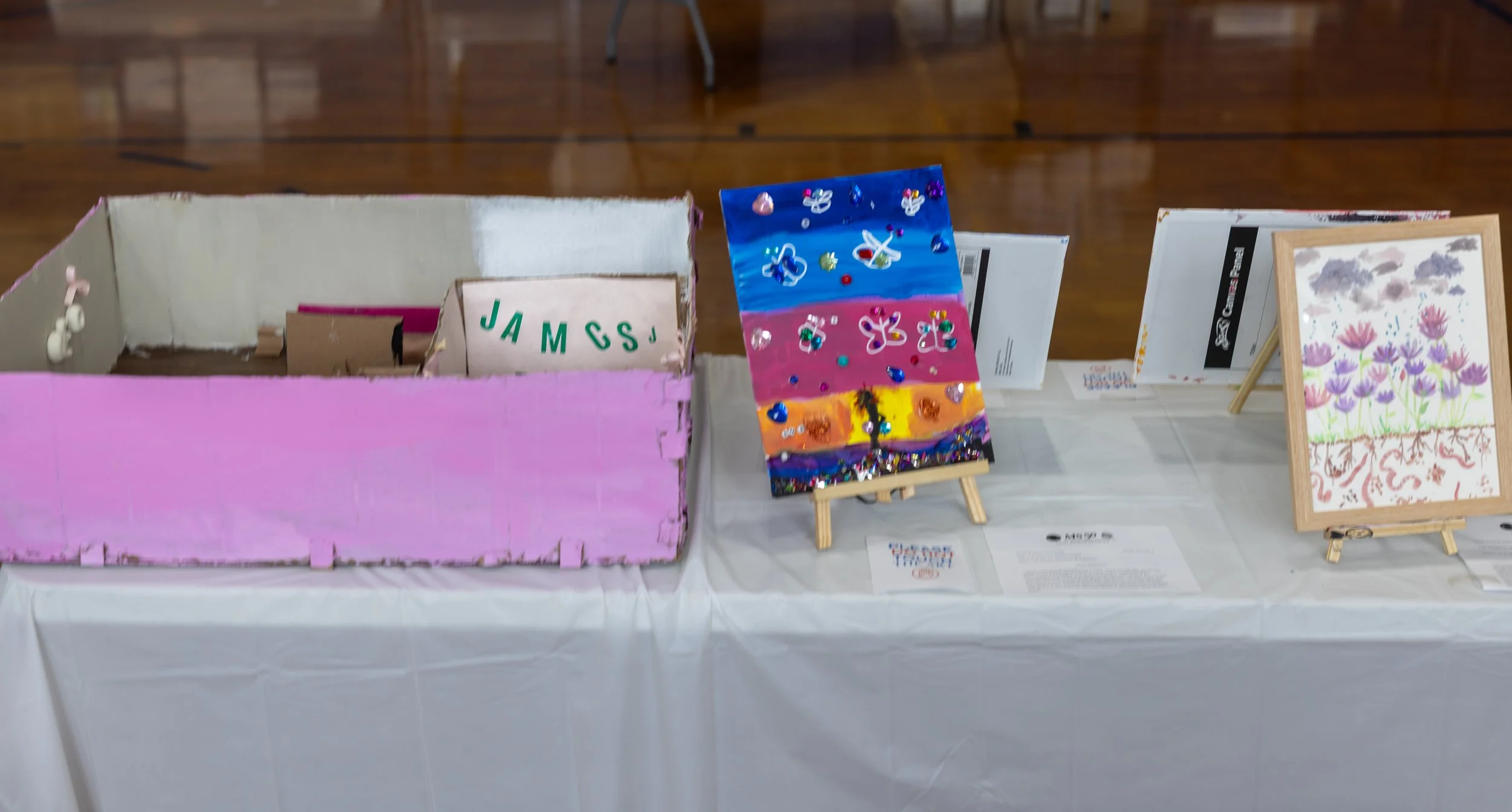 MS 50 student art gallery
