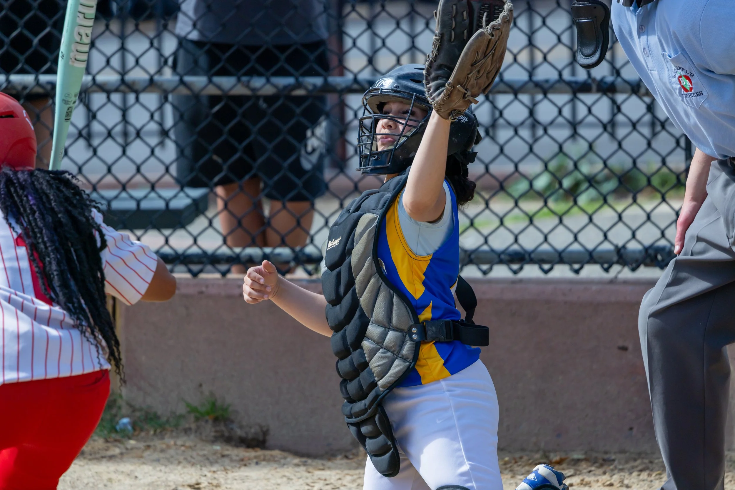 MS 50 softball team plays