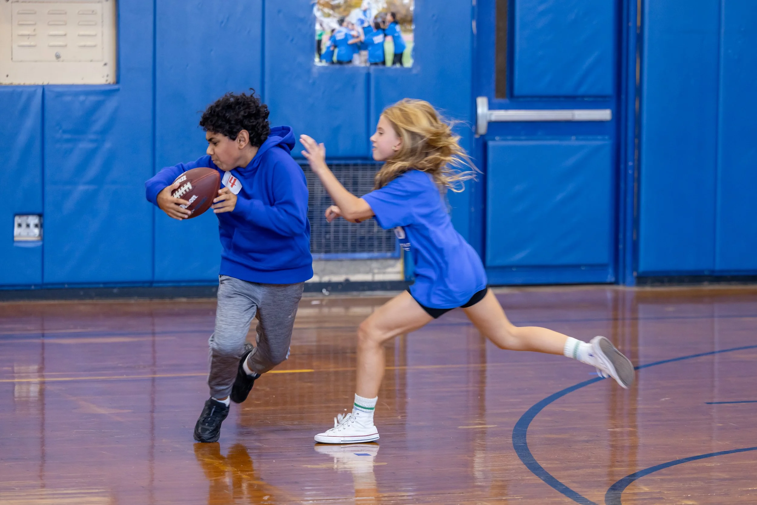 Middle school flag football tryouts