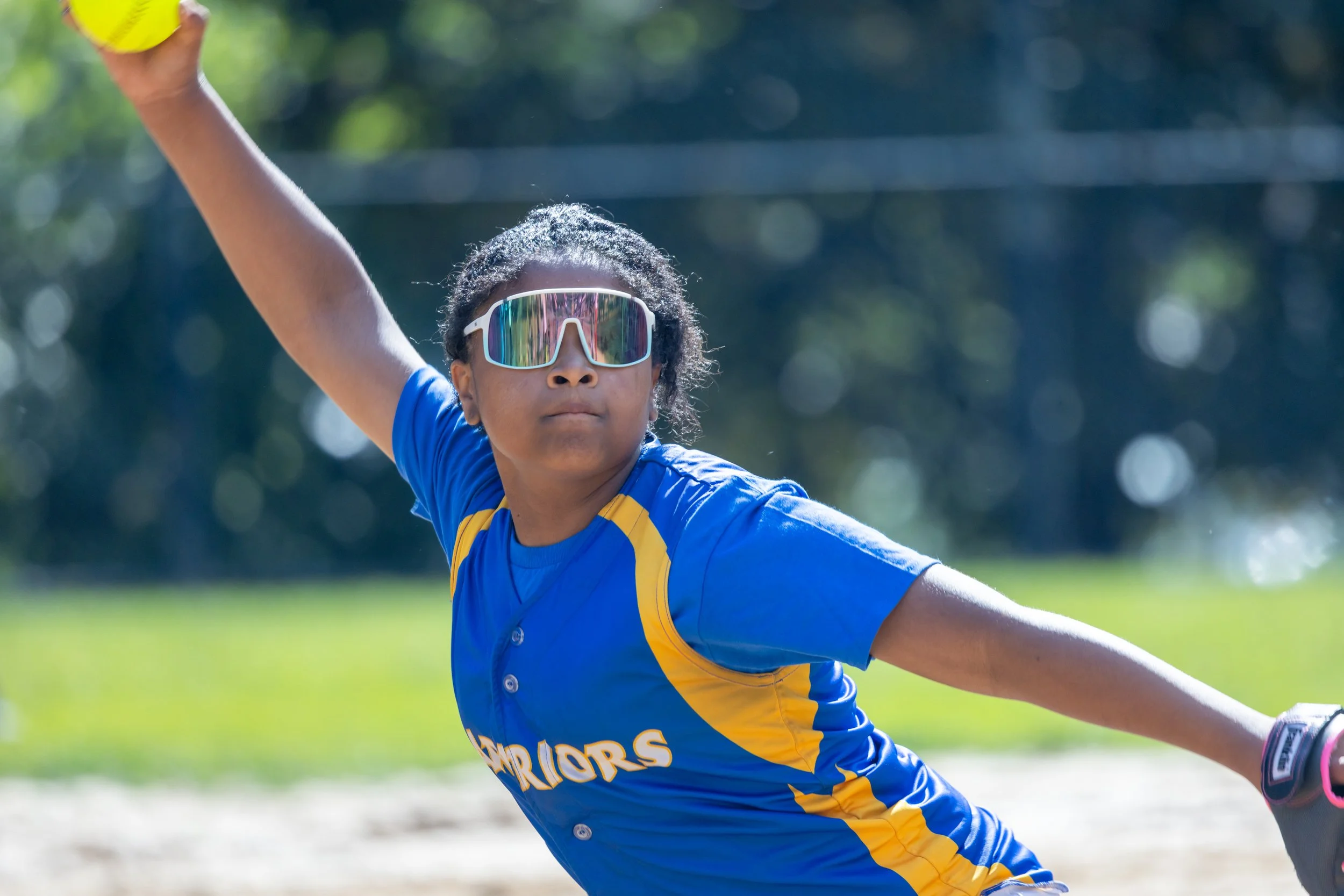 MS 50 softball team plays