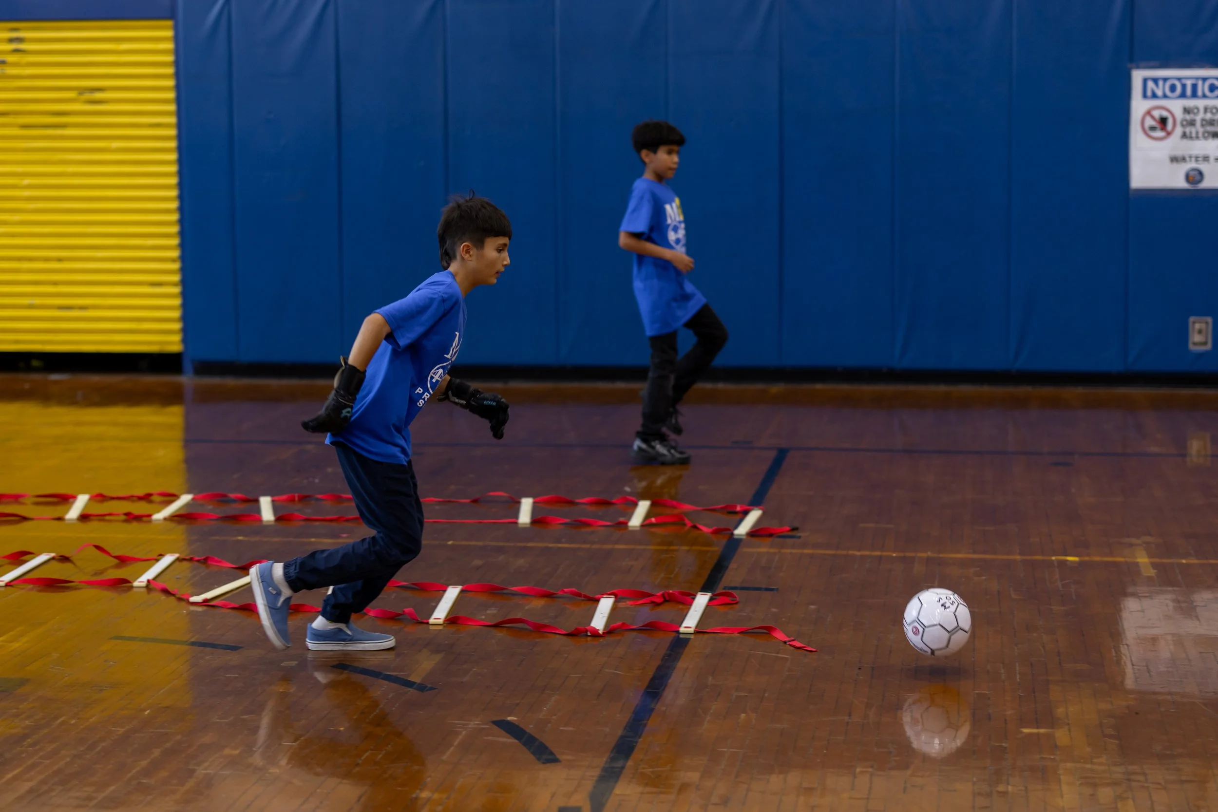 Middle school soccer tryouts