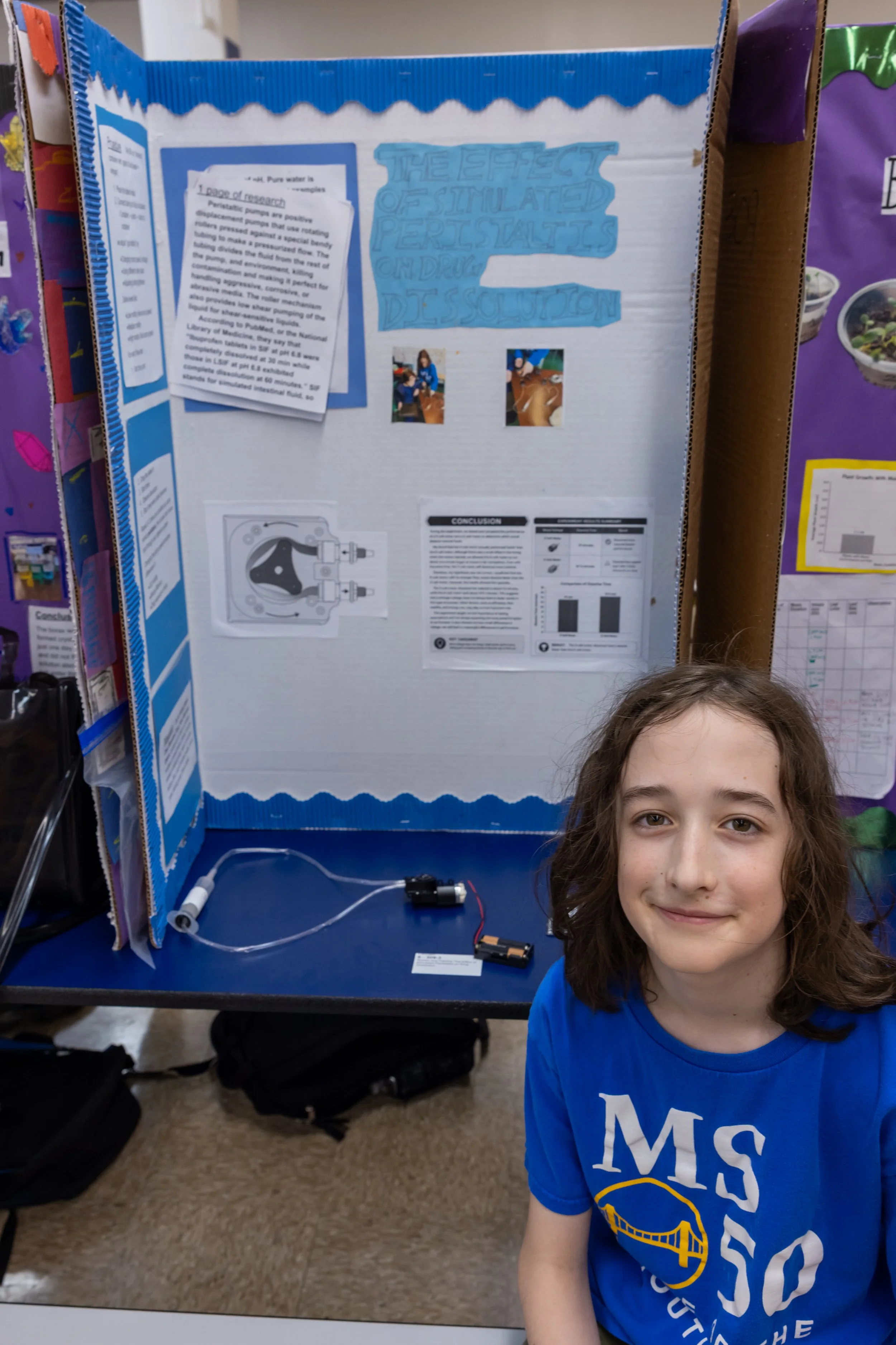 MS 50 students present their science projects