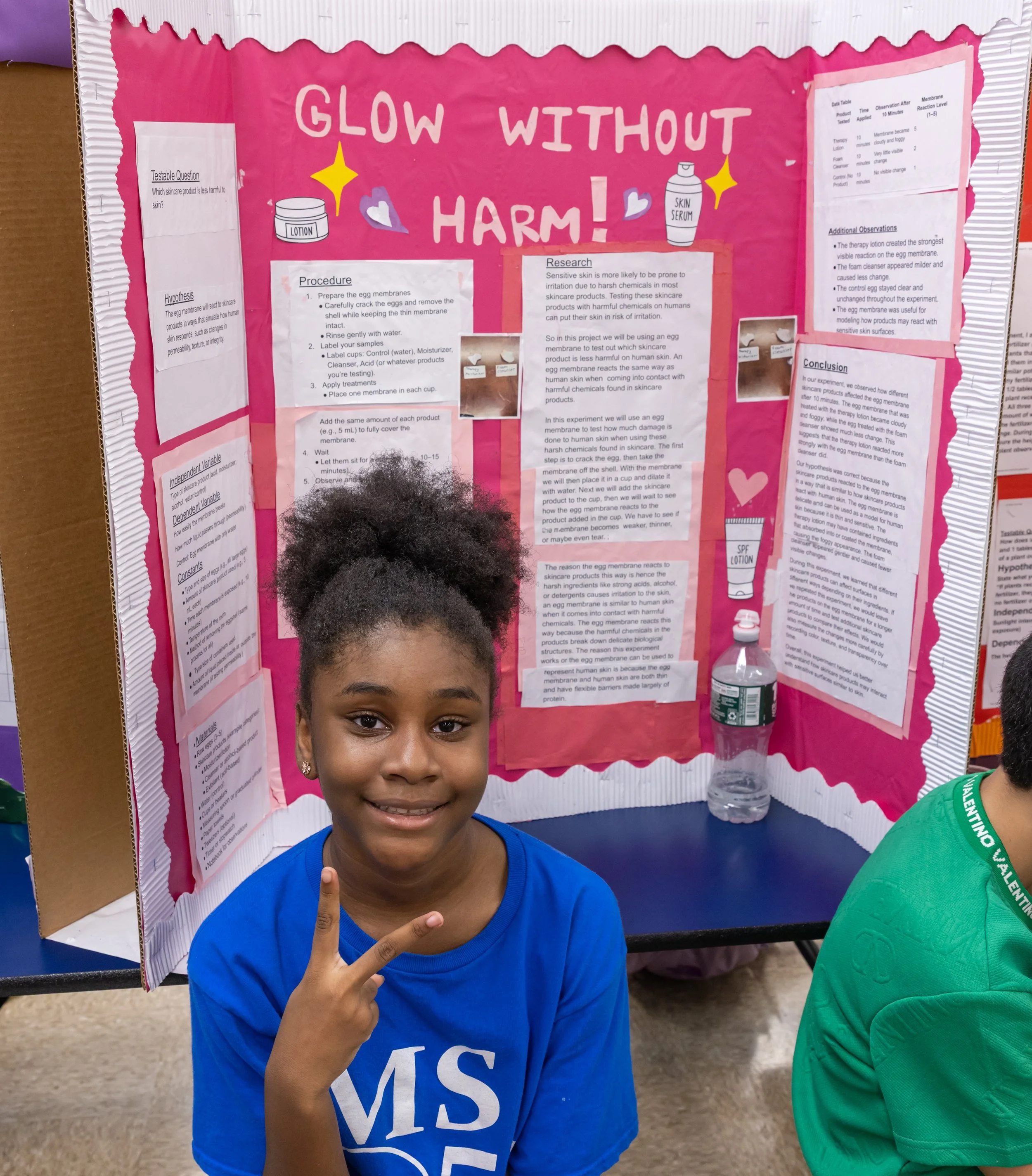 MS 50 students present their science projects