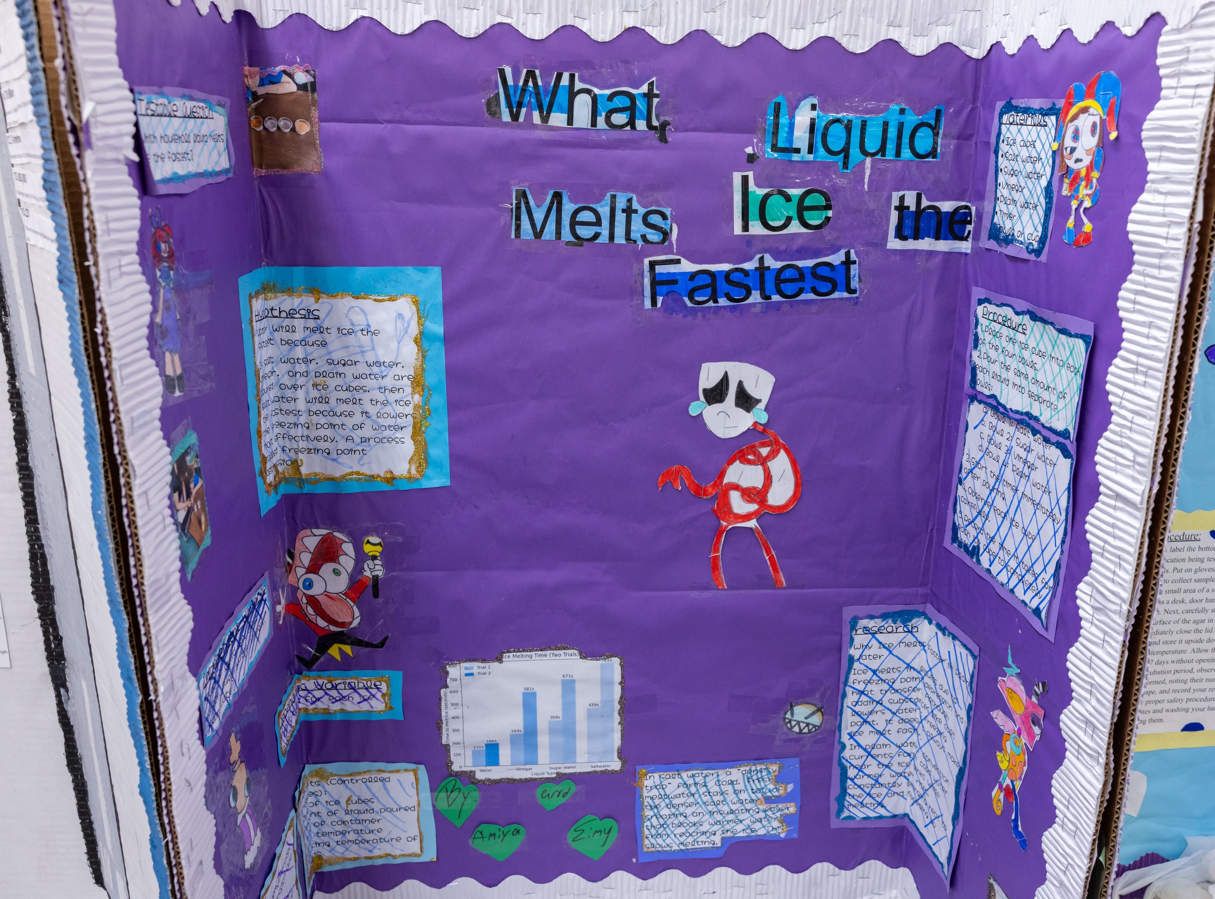 MS 50 students present their science projects