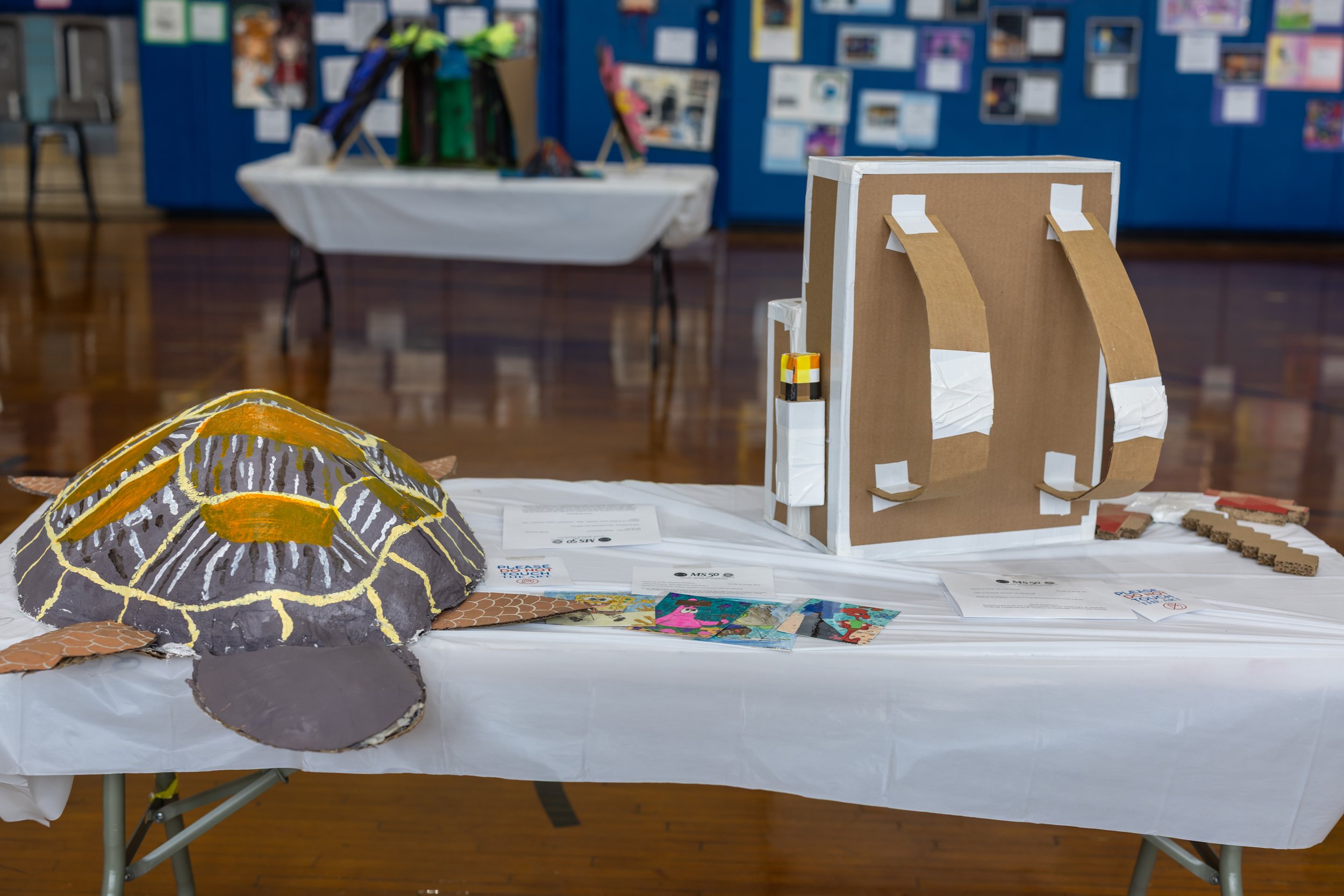 MS 50 student art gallery